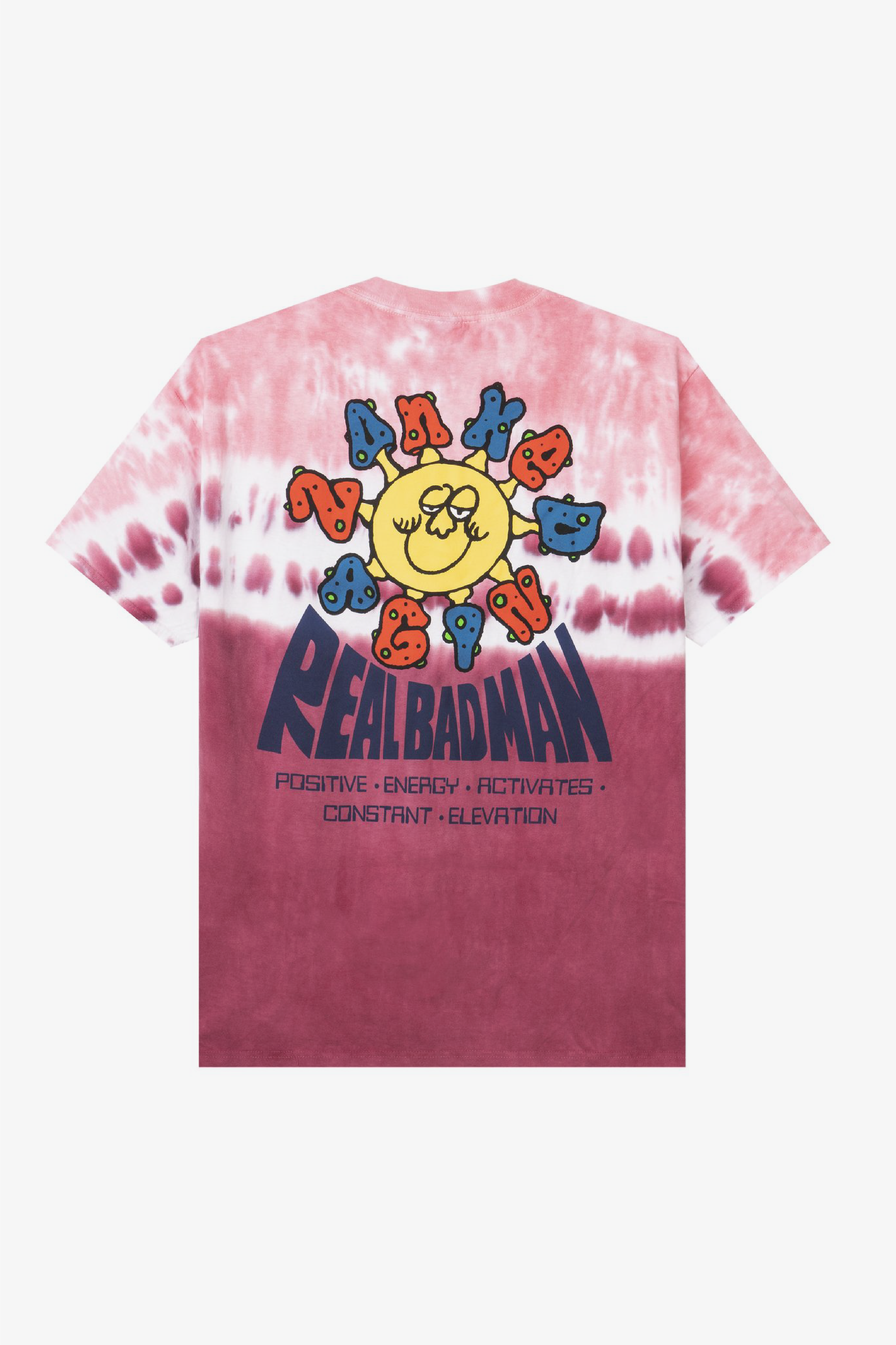 Selectshop FRAME -REAL BAD MAN Delic Sun Tie Dye Tシャツ Tシャツ Dubai