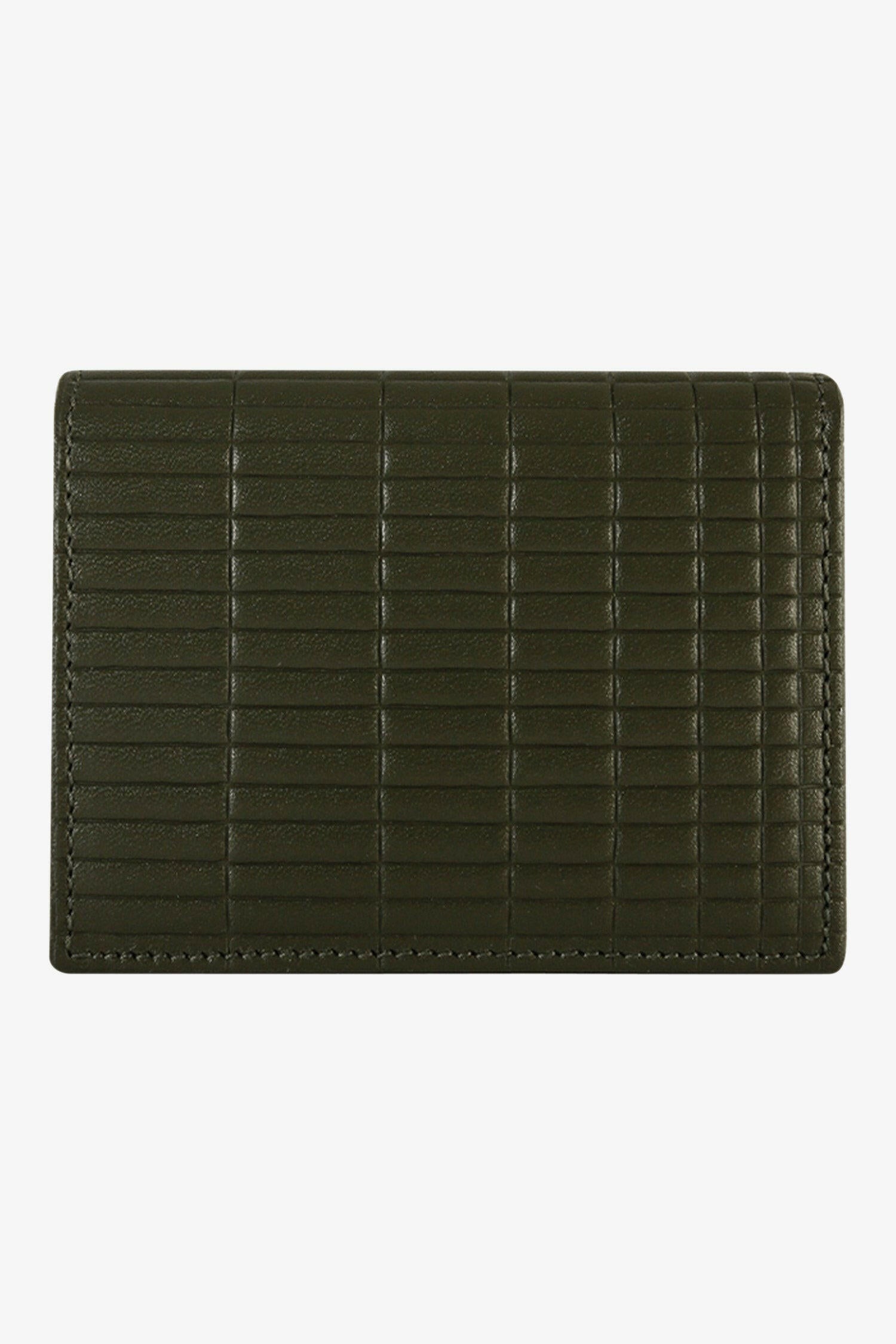 Selectshop FRAME - COMME DES GARCONS WALLETS Brick Line Wallet (SA0641BK) Wallet Dubai