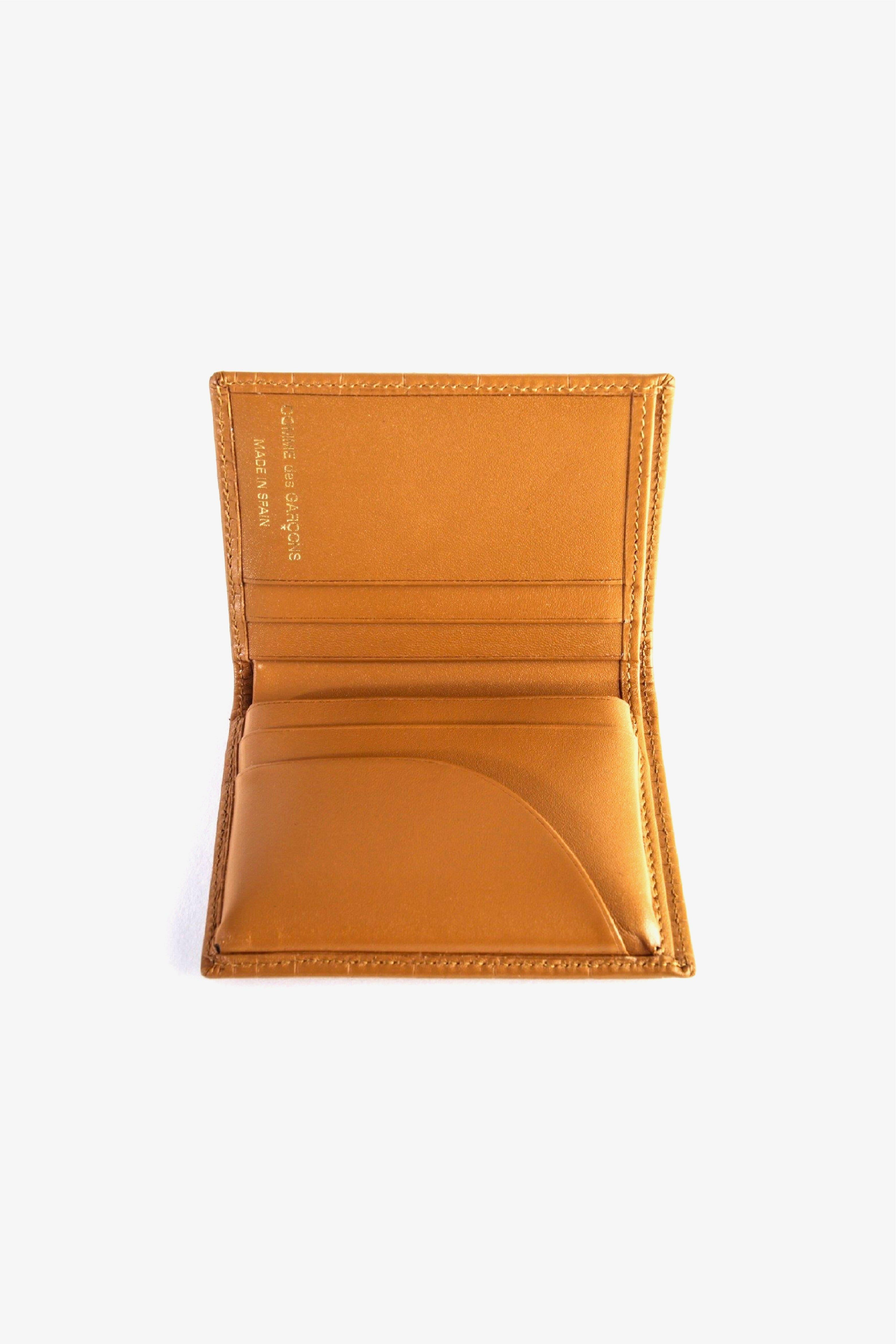 Selectshop FRAME - COMME DES GARCONS WALLETS Brick Line Wallet (SA0641BK) Accessories Dubai