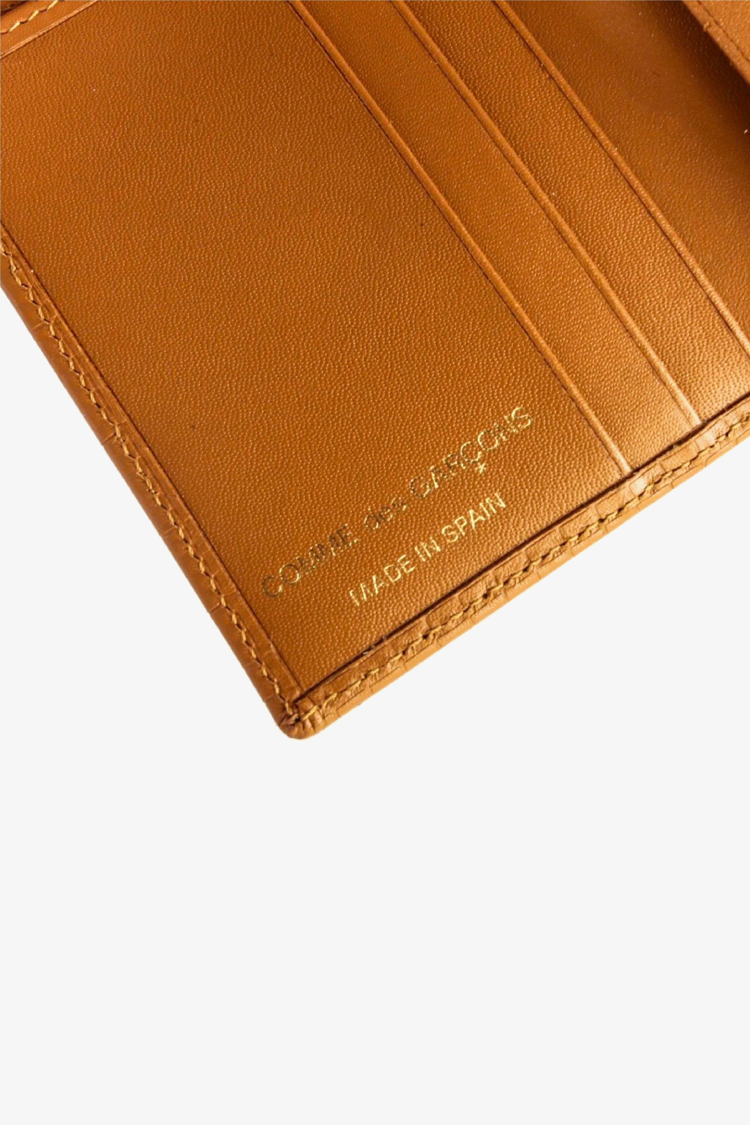 Selectshop FRAME - COMME DES GARCONS WALLETS Brick Line Wallet (SA0641BK) Accessories Dubai