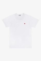 Selectshop FRAME - COMME DES GARCONS PLAY Small Red Heart T-Shirt T-Shirts Dubai