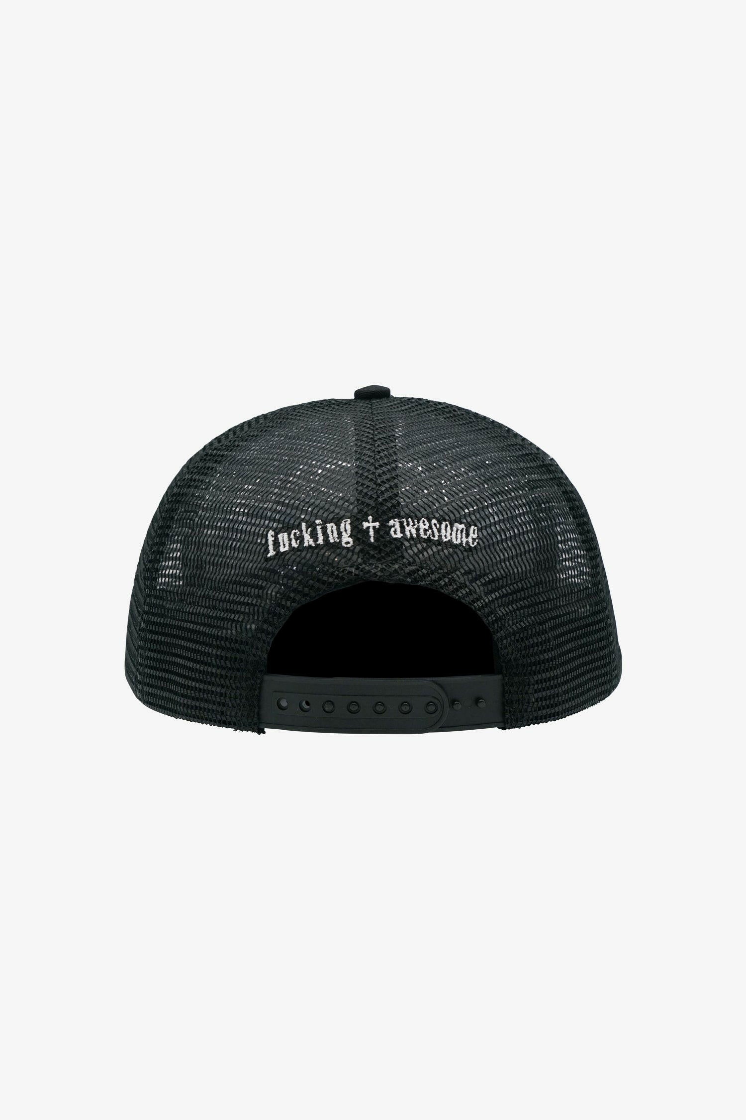 Selectshop FRAME - FUCKING AWESOME Heavy Metal Mesh Snapback All-Accessories Dubai