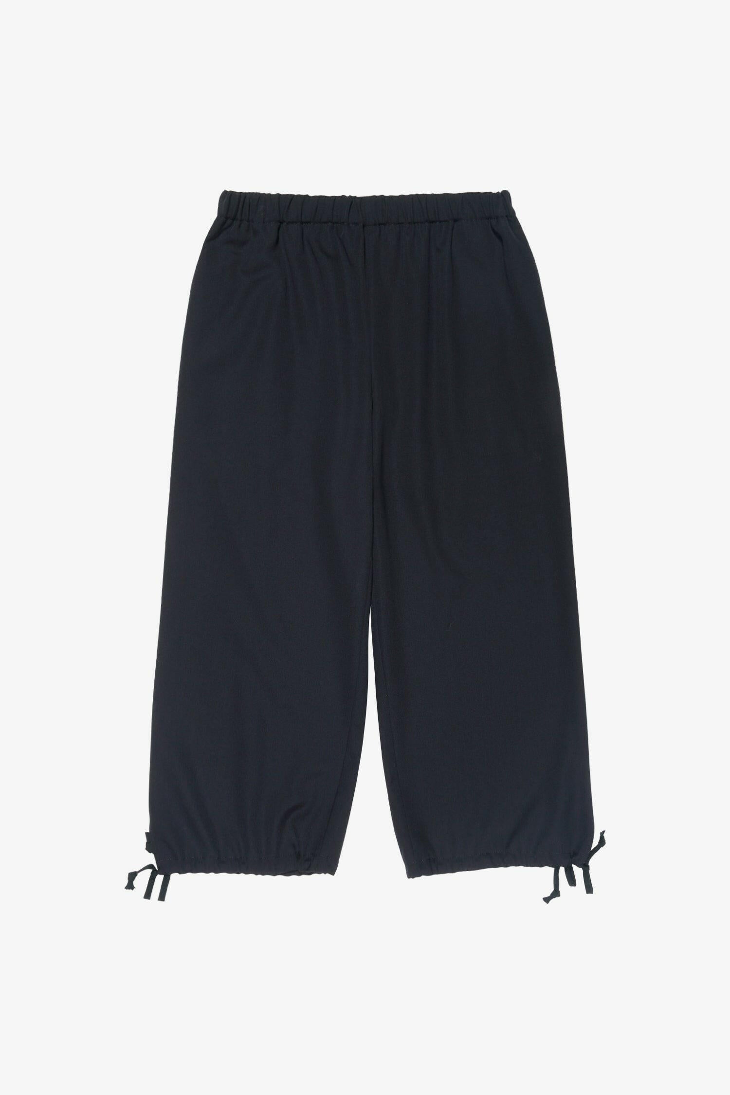 Selectshop FRAME - COMME DES GARÇONS GIRL Cropped Drawstring Hem Trousers Bottoms Dubai