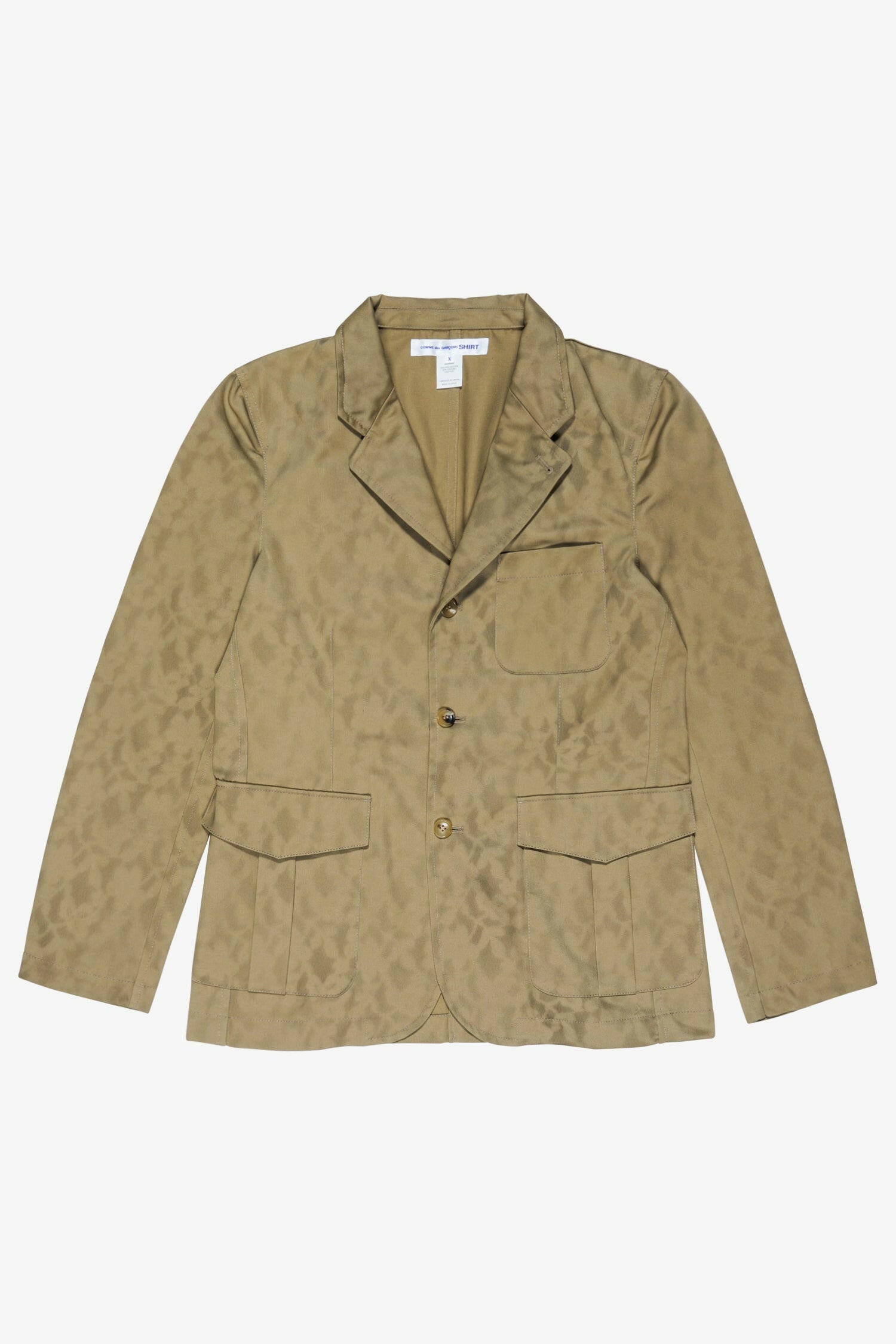 Selectshop FRAME - COMME DES GARÇONS SHIRT Stencil Blazer Outerwear Dubai