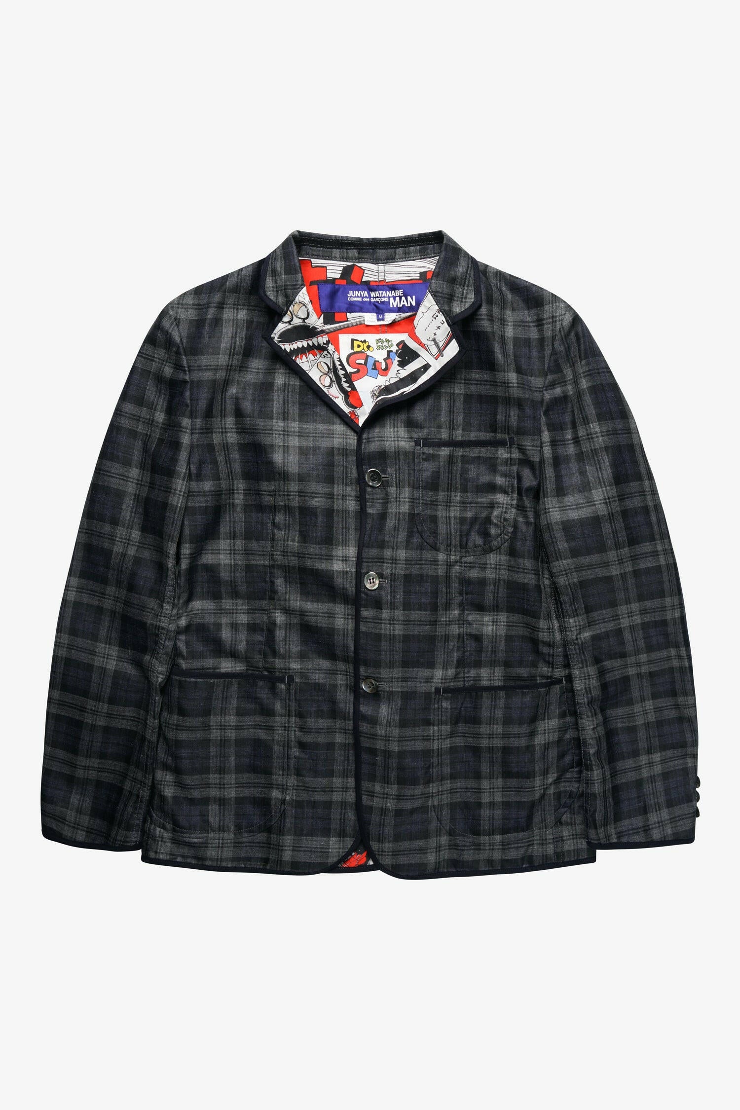 Selectshop FRAME - JUNYA WATANABE MAN Dr.Slump Check Blazer Outerwear Dubai