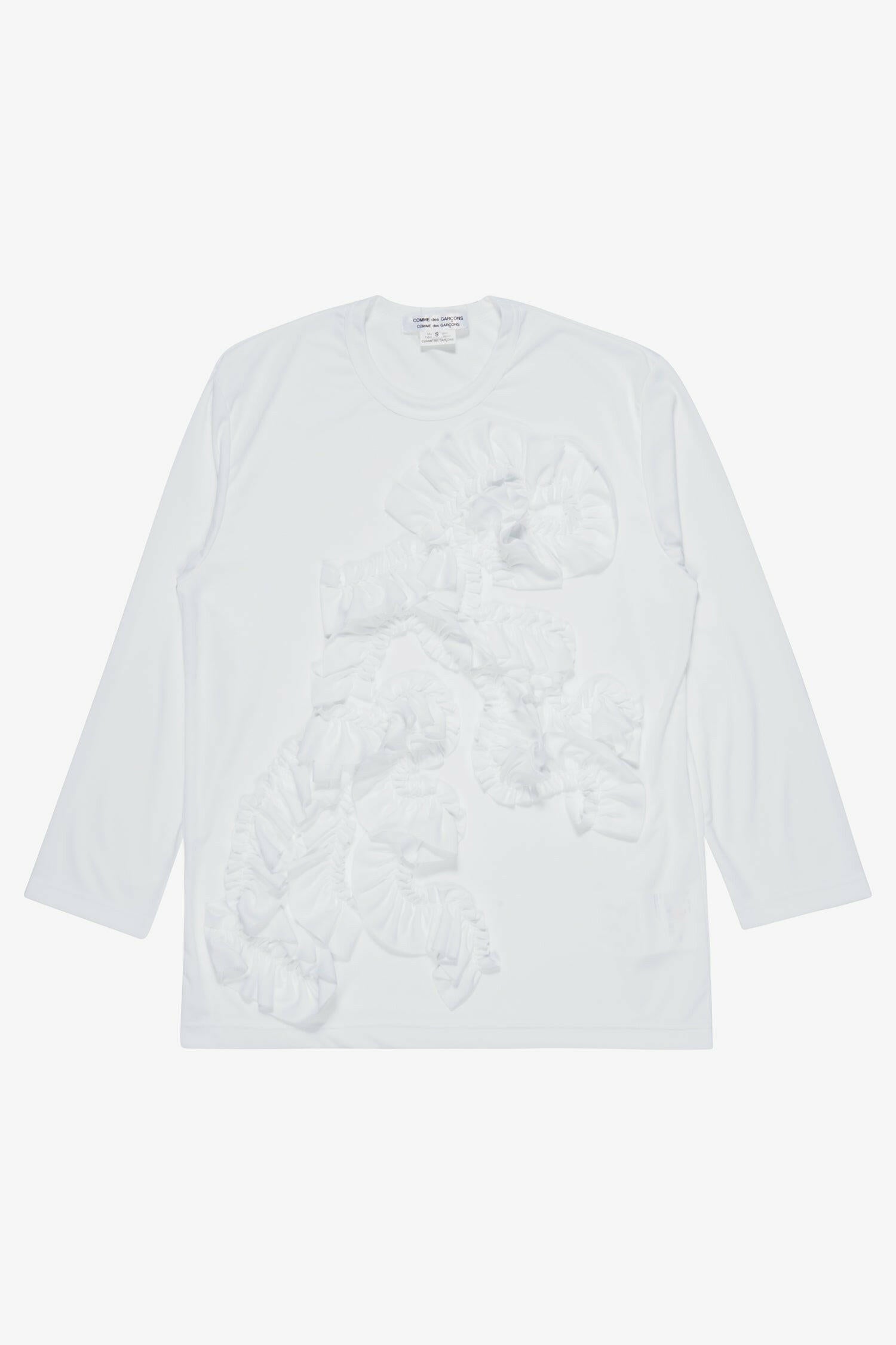 Selectshop FRAME - COMME DES GARÇONS COMME DES GARÇONS Ruffled Longsleeve T-Shirt Dubai