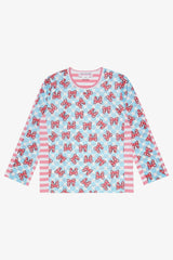 Selectshop FRAME - COMME DES GARÇONS GIRL Minnie Bow Split Longsleeve T-Shirt Dubai