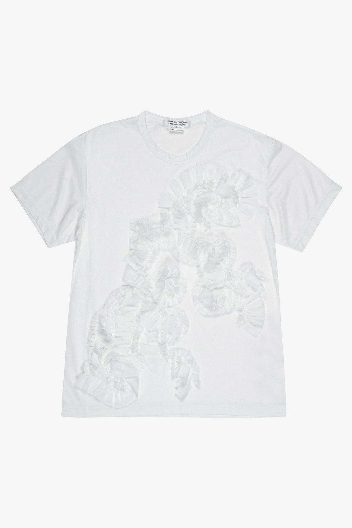 Selectshop FRAME -COMME DES GARÇONS COMME DES GARÇONS フリルシャーリングTシャツ Tシャツ ドバイ
