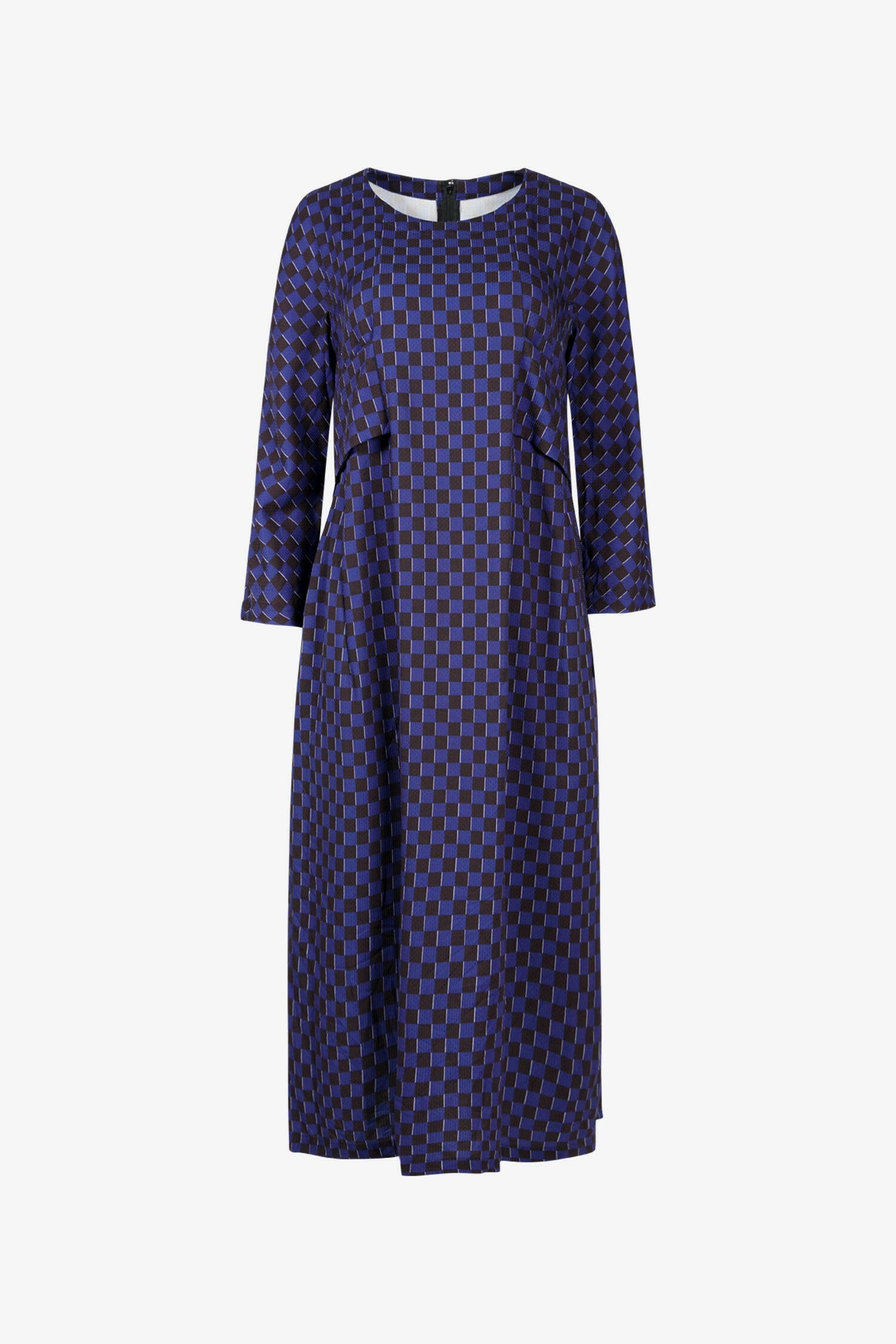 Selectshop FRAME - COMME DES GARÇONS COMME DES GARÇONS Long Geometric-Print Dress Dresses Dubai