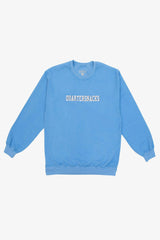 Selectshop FRAME - QUARTER SNACKS Inside Out Embroidered Crewneck Sweatshirts Dubai