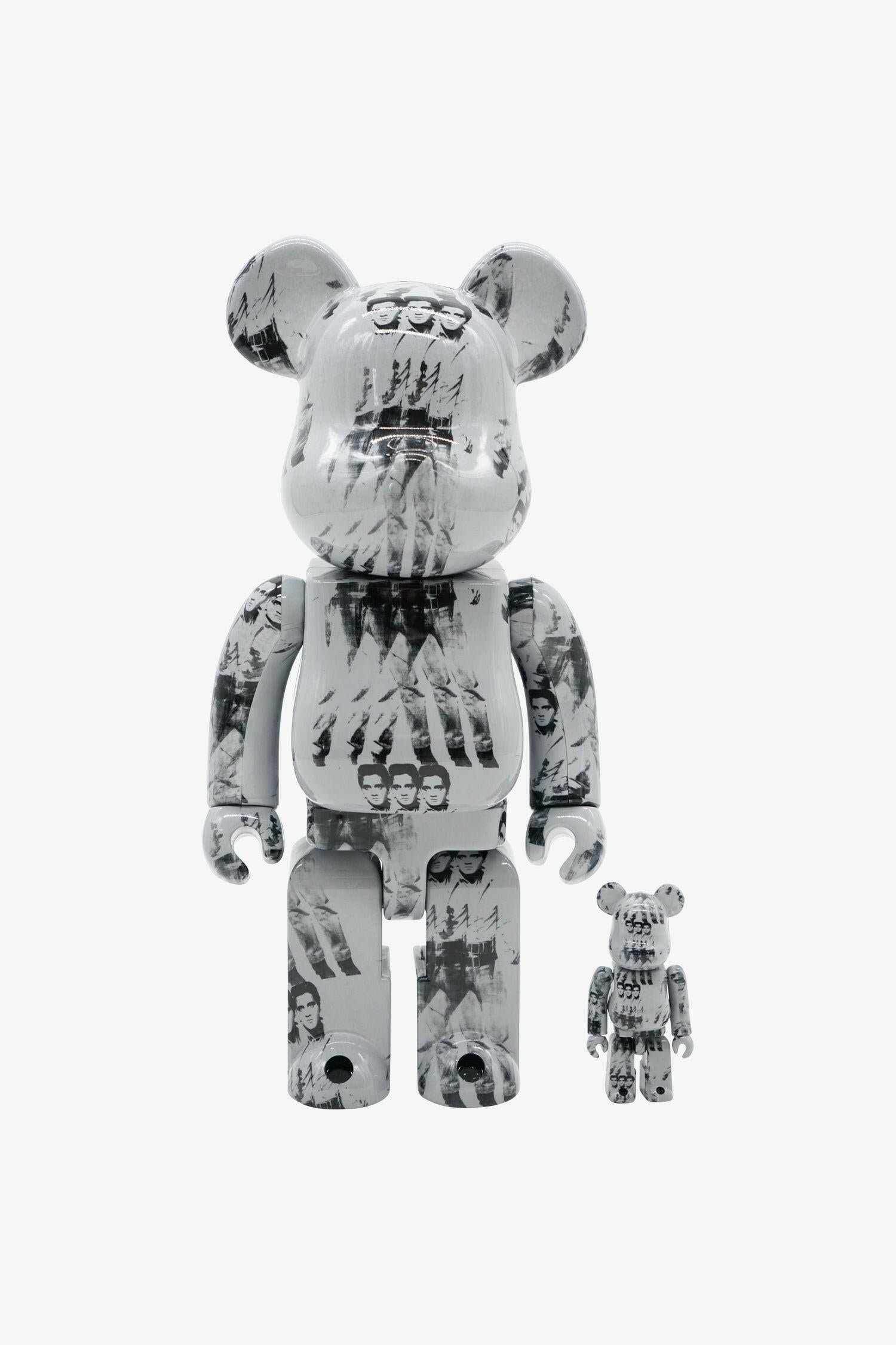 Selectshop FRAME -MEDICOM TOY アンディ・ウォーホル「トリプルエルヴィス」Be@rbrick 400% + 100% グッズ ドバイ