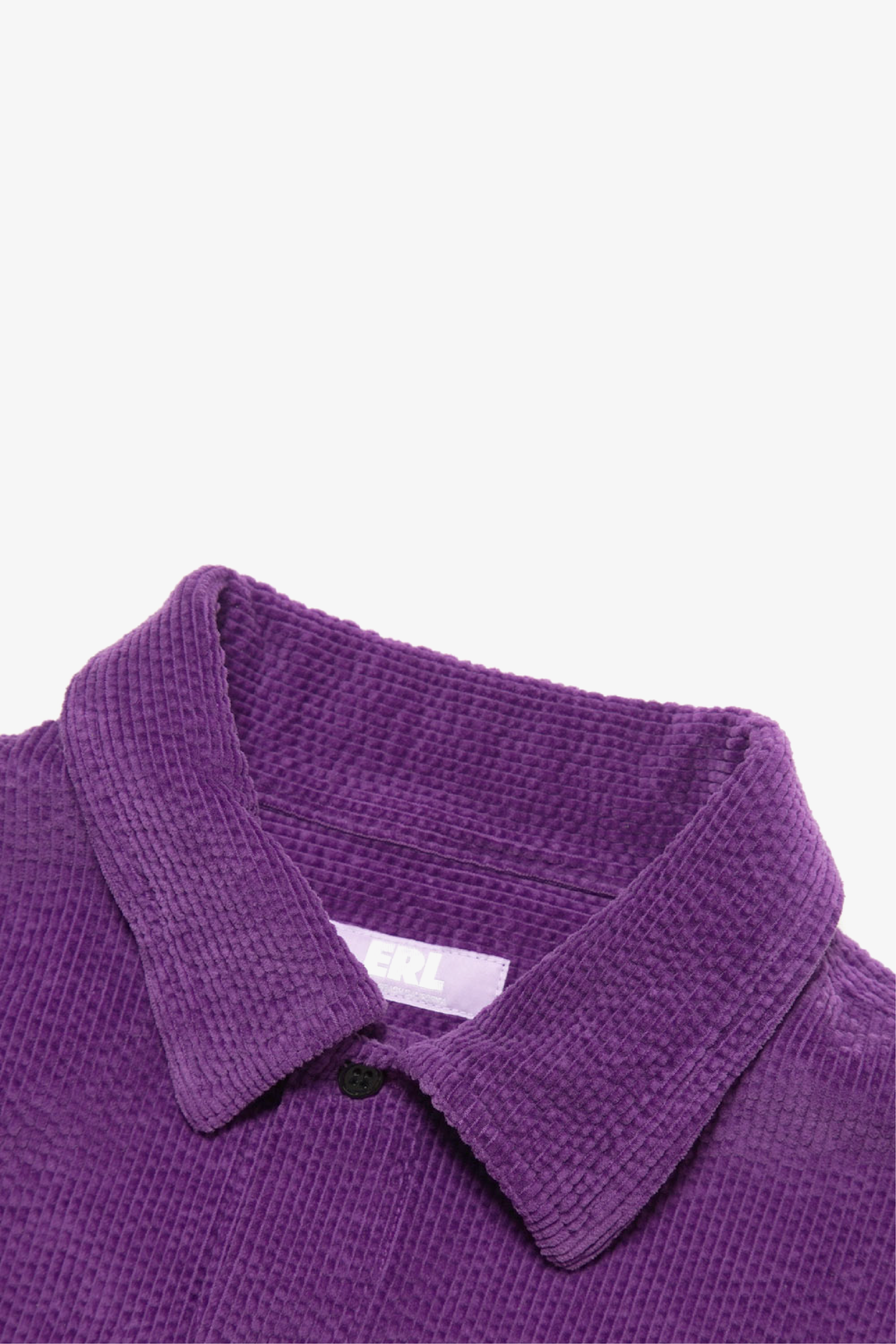 Selectshop FRAME - ERL Purple Shirt Shirt Dubai