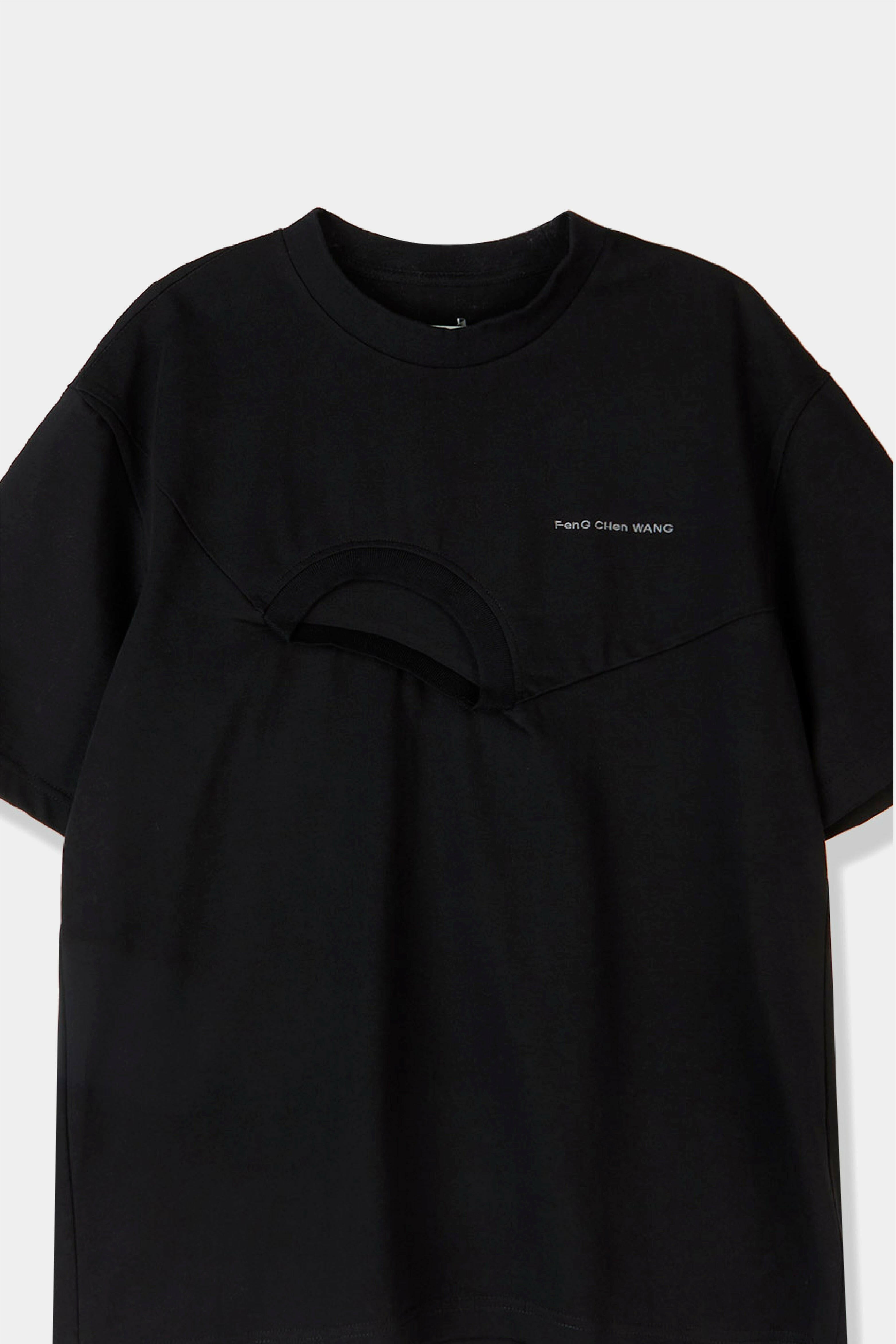 Selectshop FRAME -FENG CHEN WANG パネルカラーTシャツ Tシャツ ドバイ