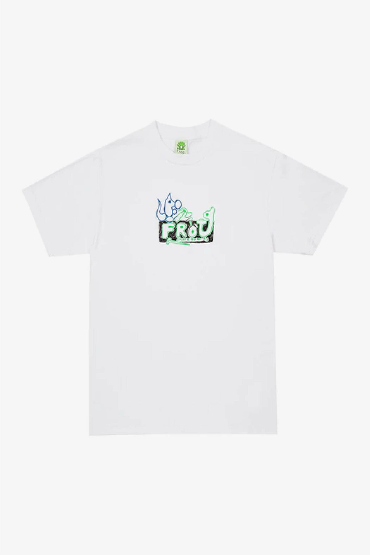 Selectshop FRAME -FROG SKATEBOARDS シマリスロゴTシャツ Tシャツ ドバイ