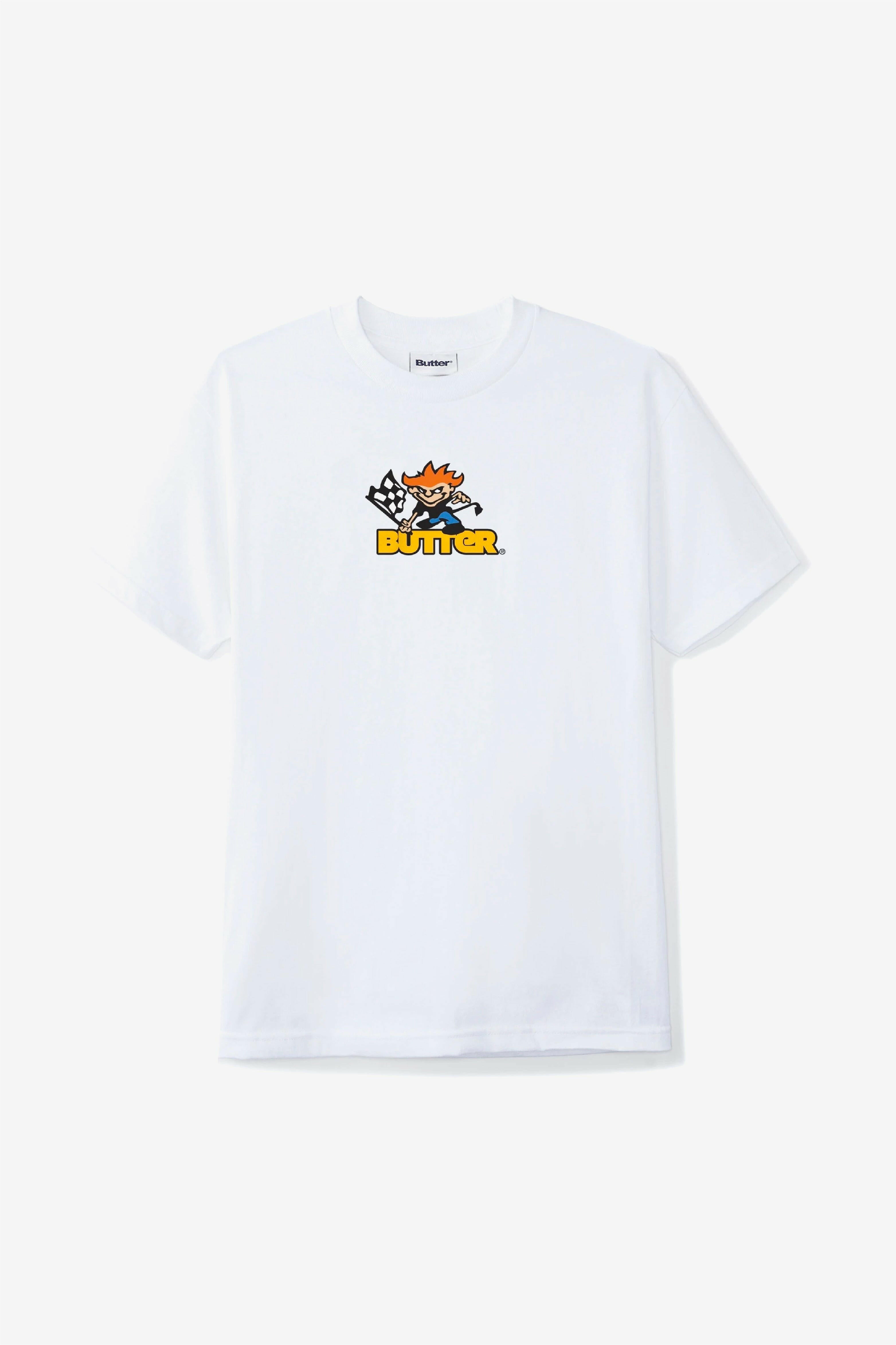 Selectshop FRAME - BUTTER GOODS Racing Logo Tee T-Shirts Dubai