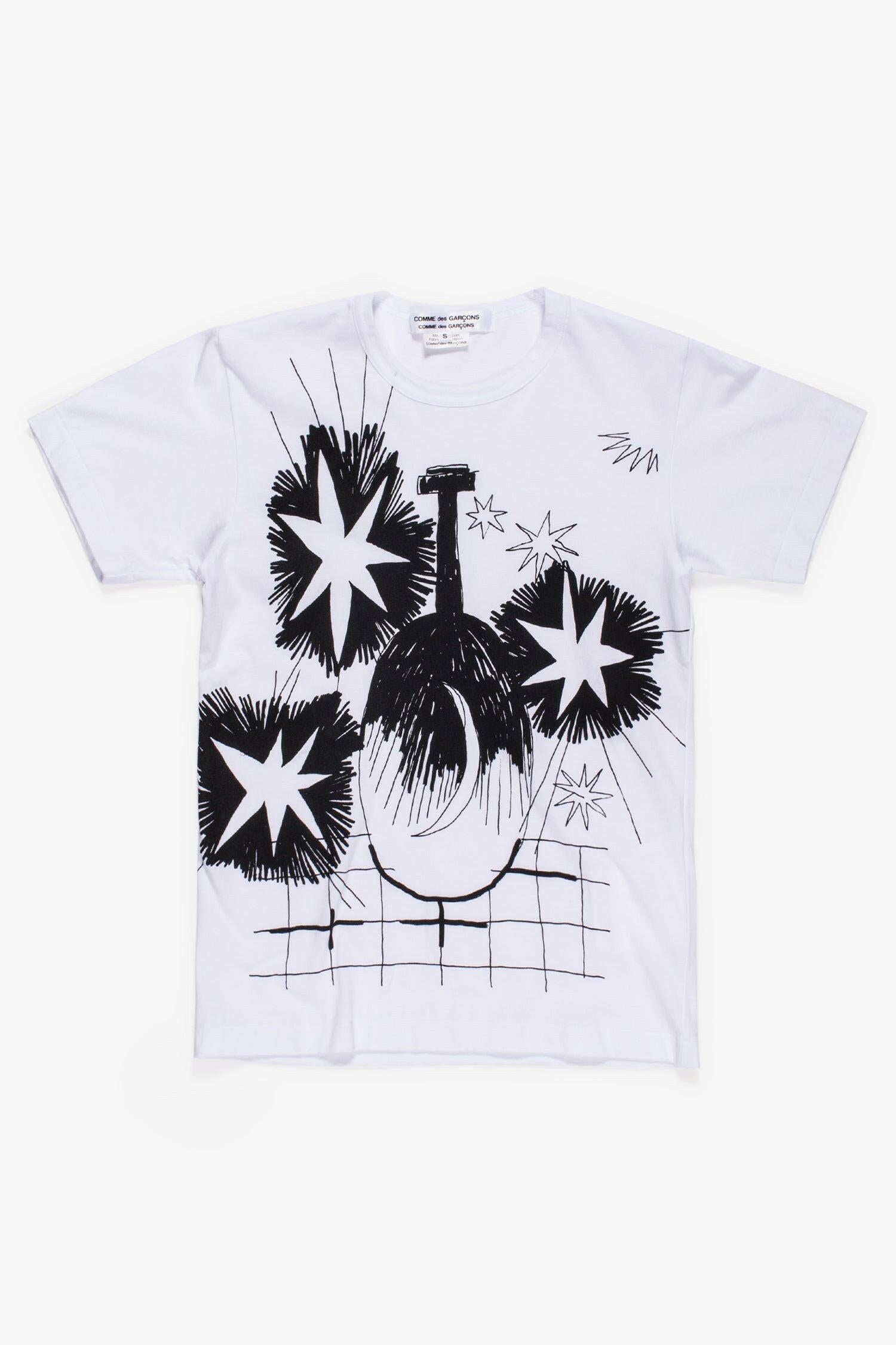 Selectshop FRAME - COMME DES GARÇONS COMME DES GARÇONS Stars T-Shirt T-Shirt Dubai