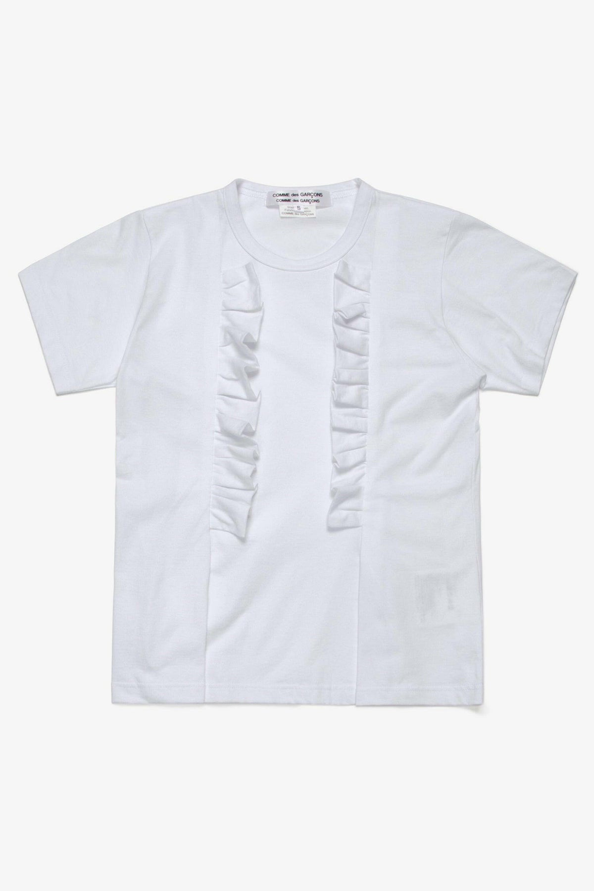 Selectshop FRAME - COMME DES GARÇONS COMME DES GARÇONS Ruffle Trim T-Shirt T-Shirt Dubai