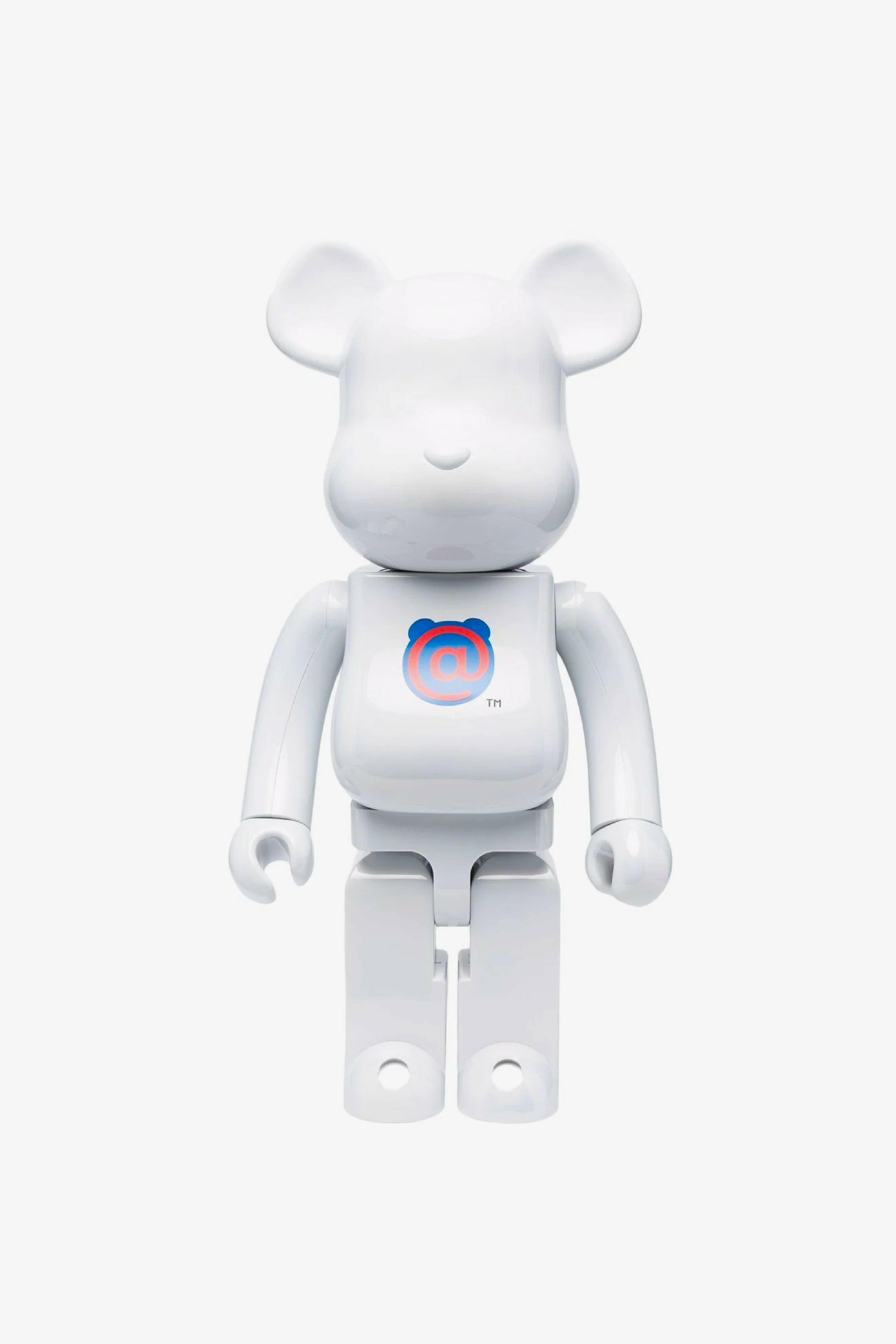 Selectshop FRAME - MEDICOM TOY 1st Model White Chrome Be@rbrick 1000% Collectibles Dubai