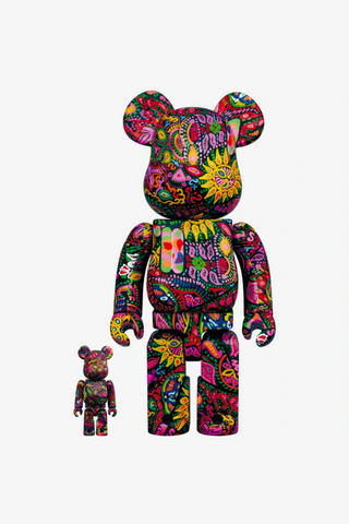 Be@rbrick Psychedelic Paisley 100% & 400%