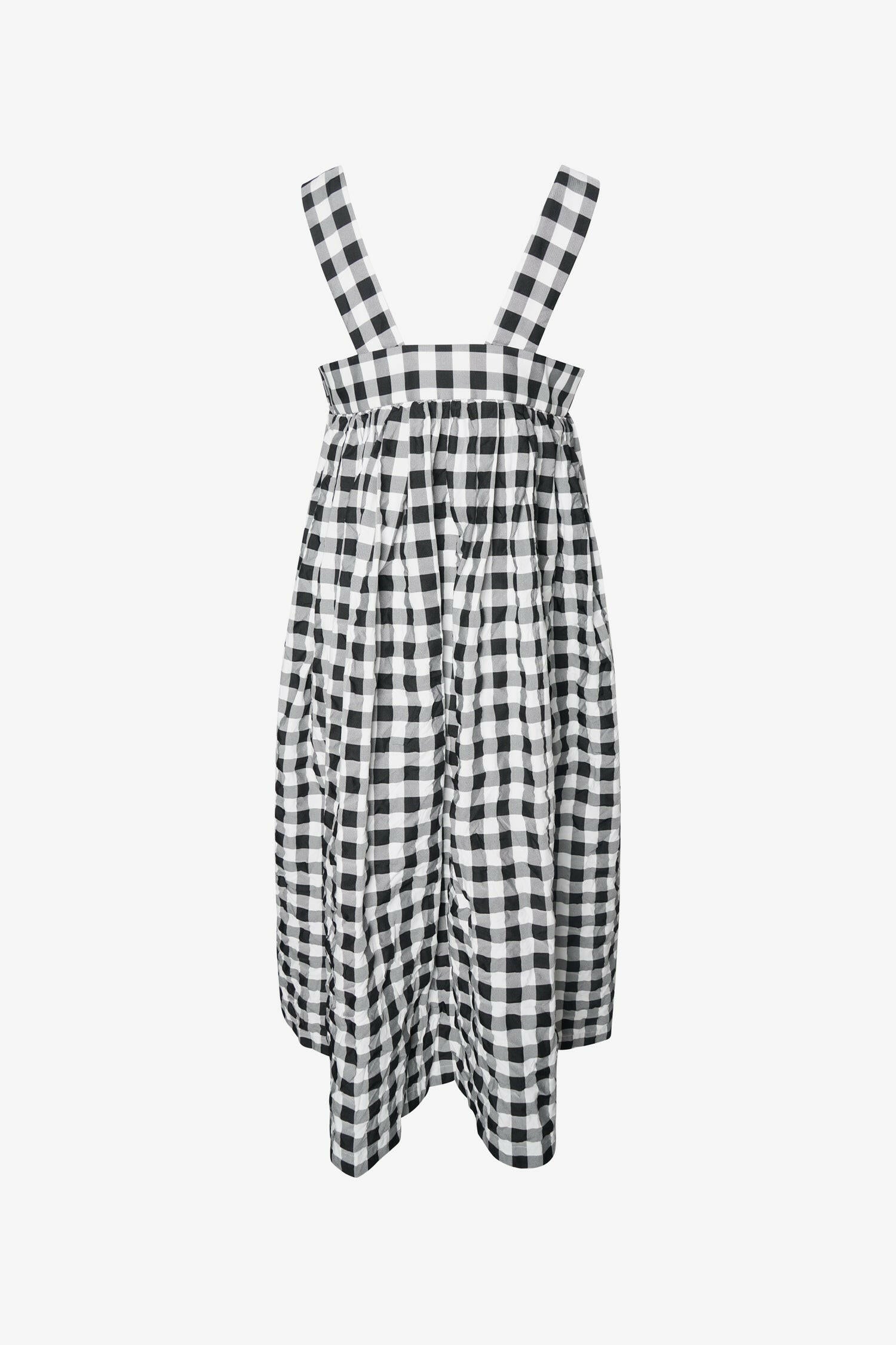 Selectshop FRAME - COMME DES GARÇONS GIRL Gingham Check Pattern Jumper Dress Bottoms Dubai