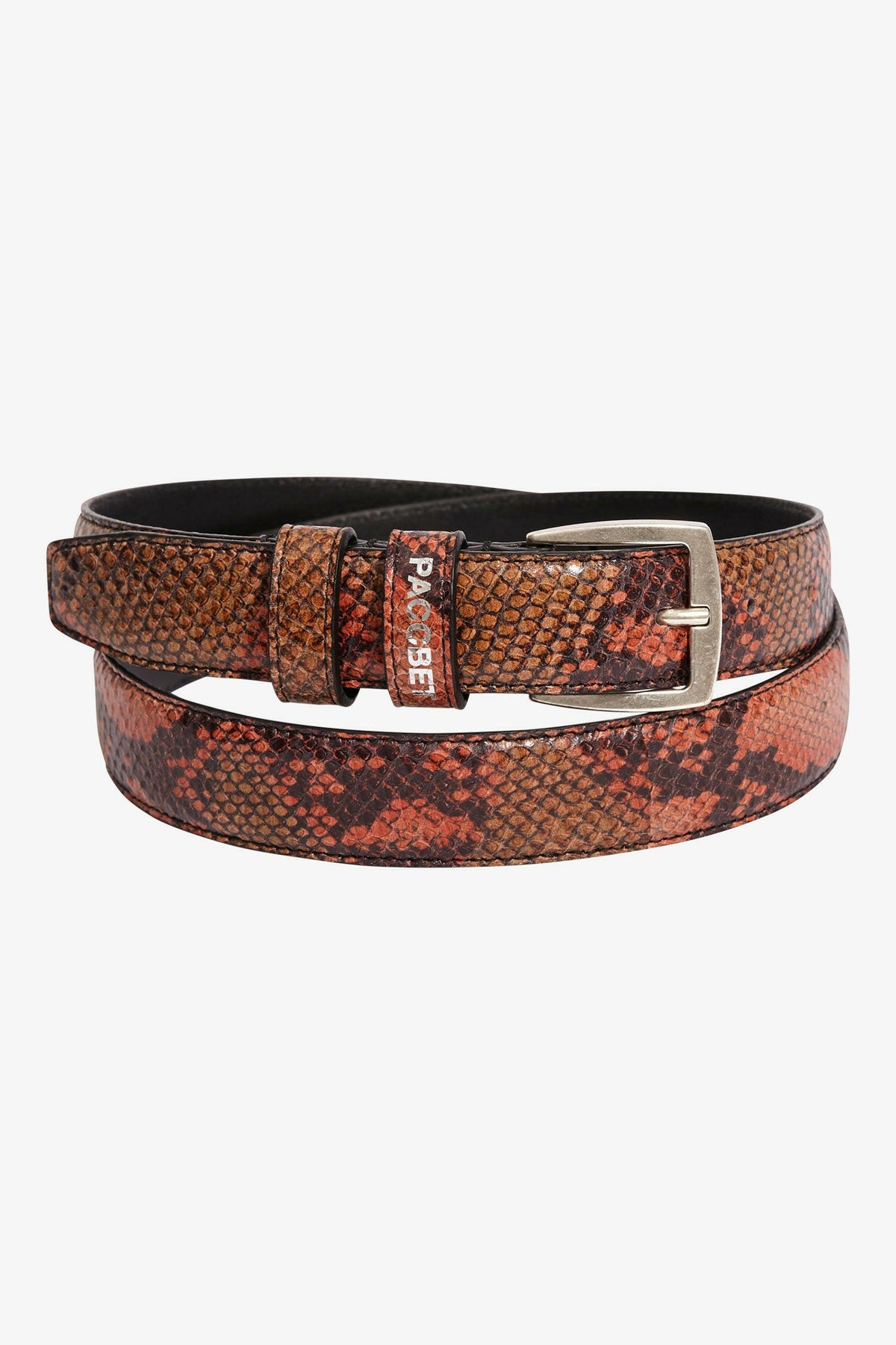 Selectshop FRAME - RASSVET Snakeskin Buckle Belt Accessories Dubai