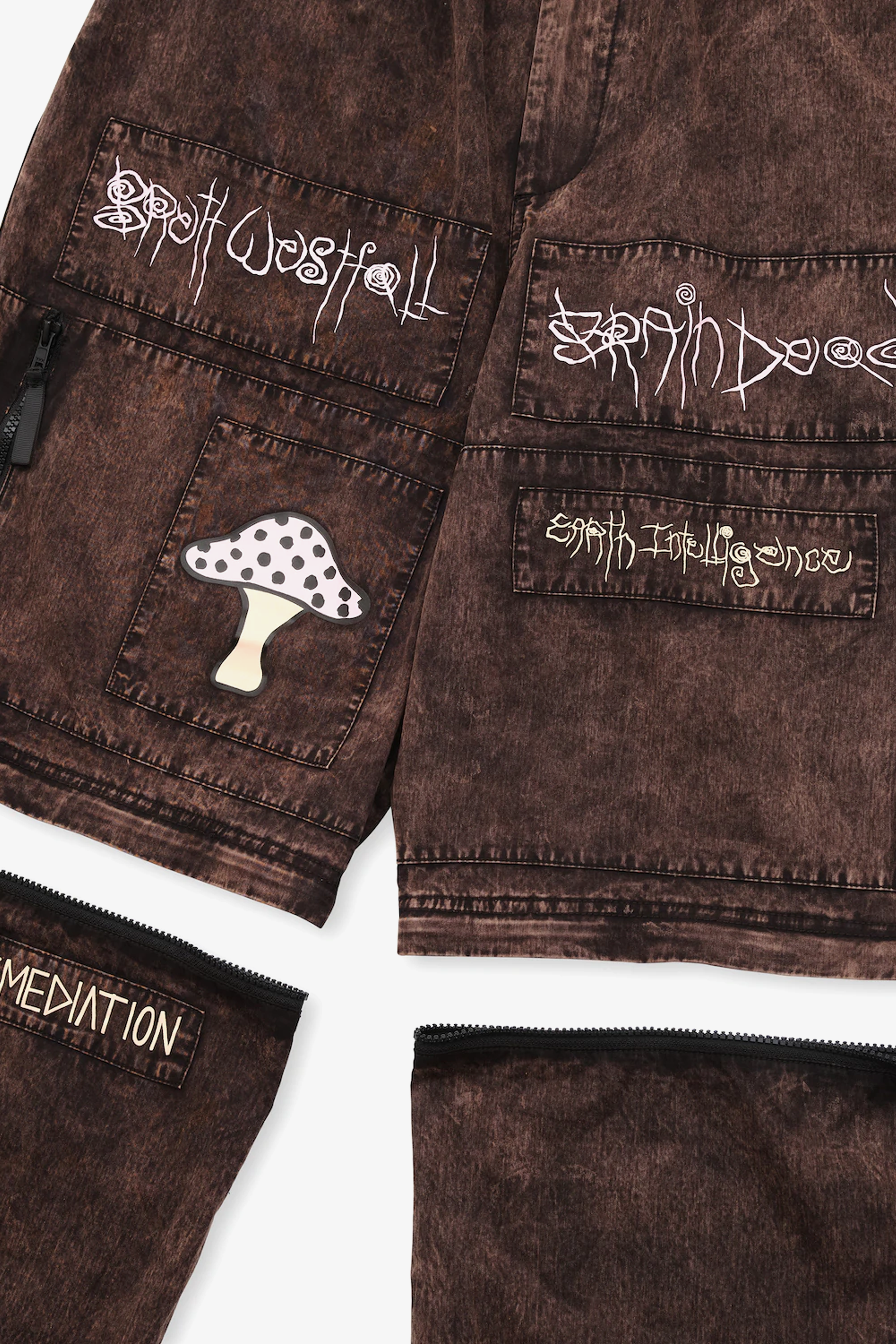 Selectshop FRAME - BRAIN DEAD Mushroom Utility Pant Bottoms Dubai