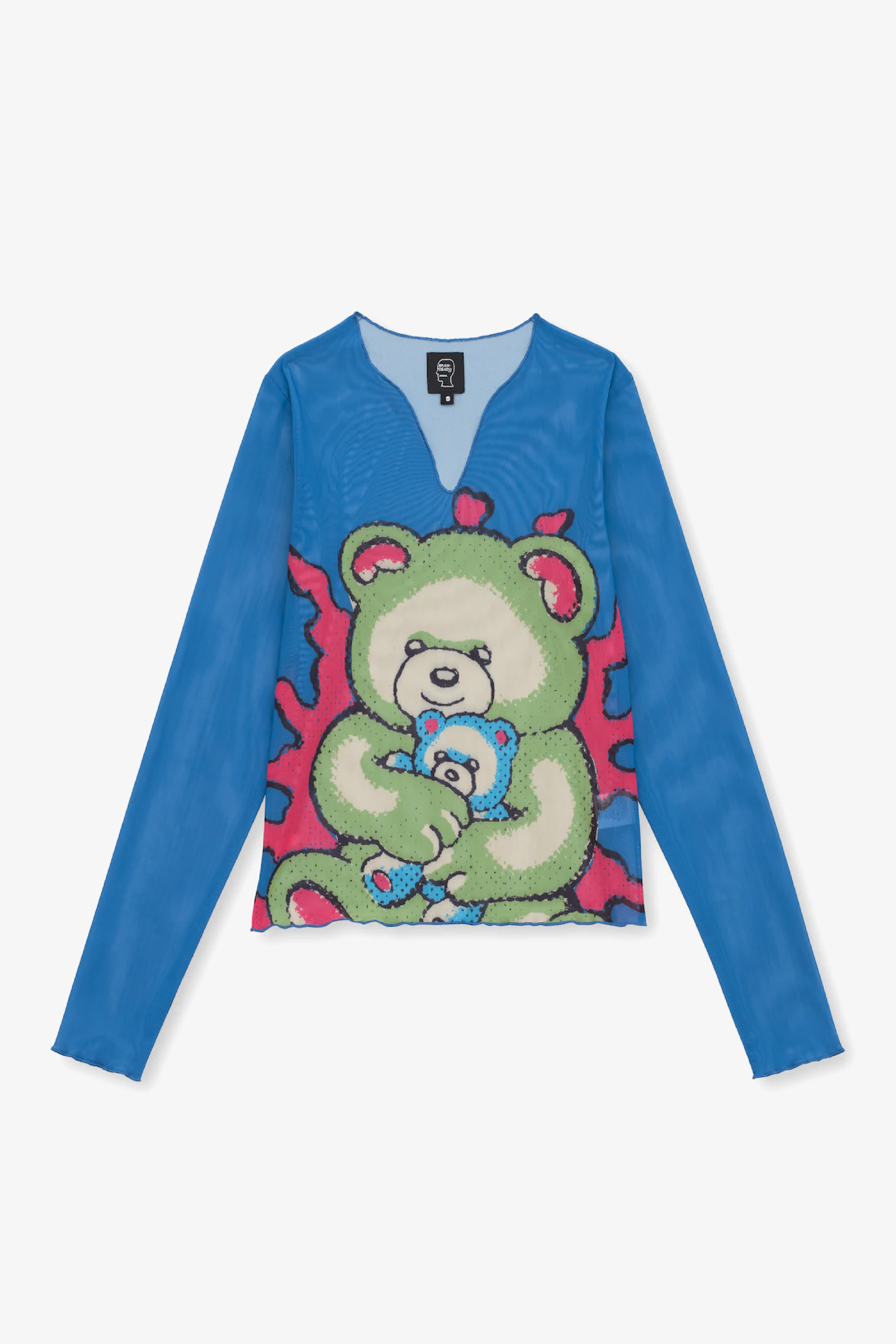 Selectshop FRAME - BRAIN DEAD Teddy Hyper Mesh Top T-Shirts Dubai