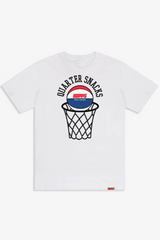 Selectshop FRAME -QUARTER SNACKS ホップス x QS ストリート コンポジット Tシャツ Tシャツ ドバイ