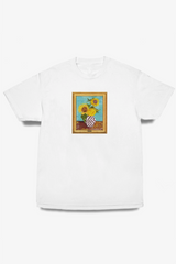 Selectshop FRAME -QUARTER SNACKS ファインアートTシャツ ドバイ