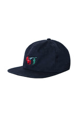 Selectshop FRAME - TIRED Cherise 6 Panel Cap Navy Twill All-Accessories Dubai