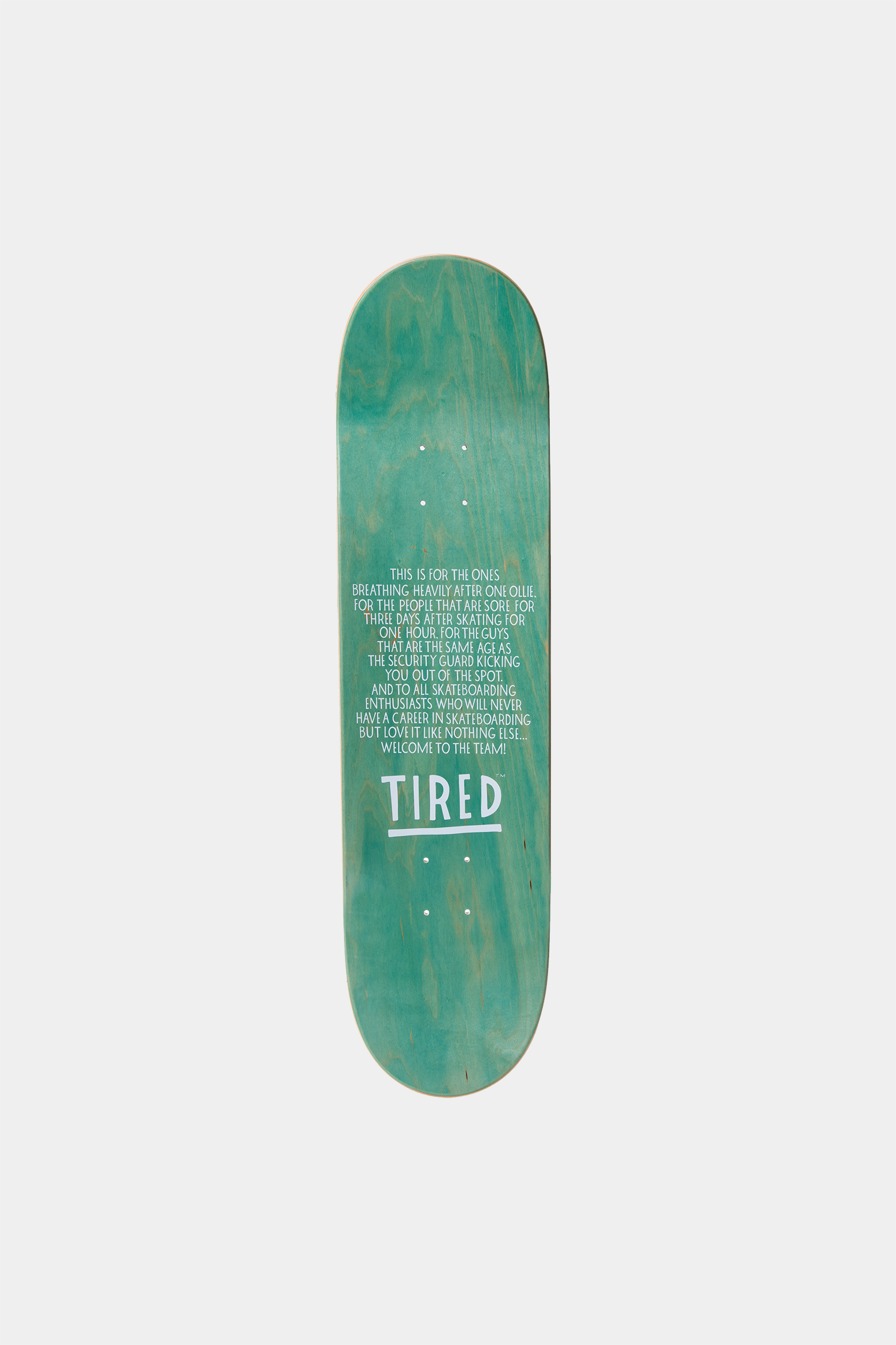 Selectshop FRAME - TIRED Nothingth Deck Skate Concept Store Dubai