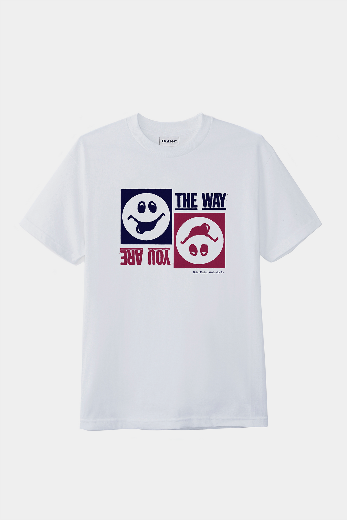 Selectshop FRAME -BUTTER GOODS The Way You Are Tee Tシャツ コンセプトストア ドバイ