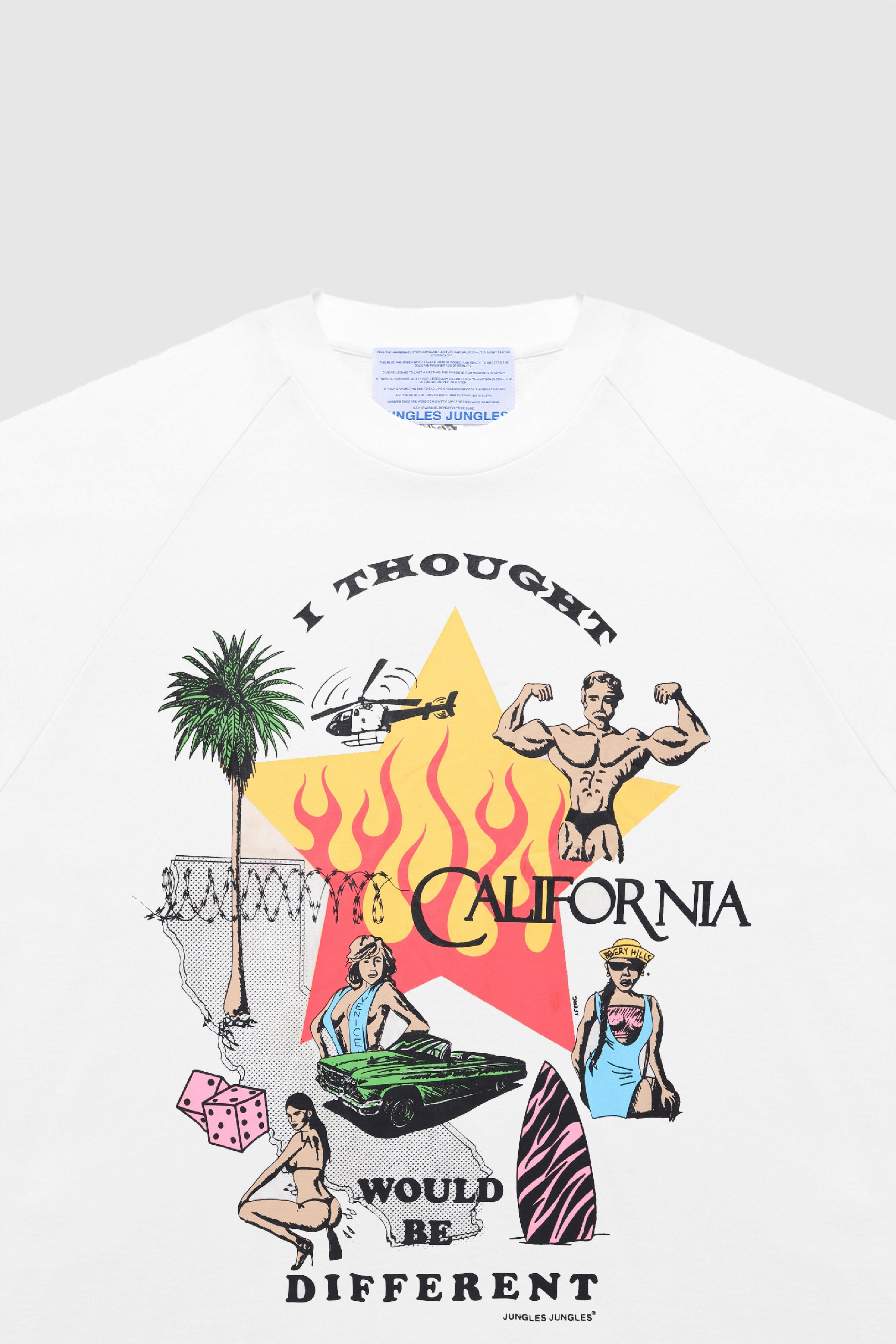 Selectshop FRAME -JUNGLES JUNGLES I Thought California Tシャツ コンセプトストア ドバイ