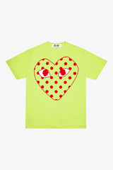 Selectshop FRAME -COMME DES GARCONS PLAY Polka Dot Heart T-Shirt Tシャツ ドバイ