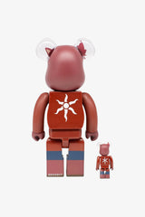 Selectshop FRAME -MEDICOM TOY 少年と野獣 "熊徹" Be@rbrick 400%+100% Toys Dubai