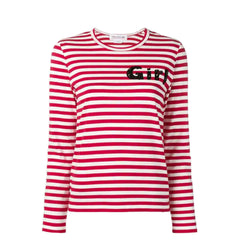 Selectshop FRAME - COMME DES GARÇONS GIRL Striped Long-Sleeve T-Shirt Dubai