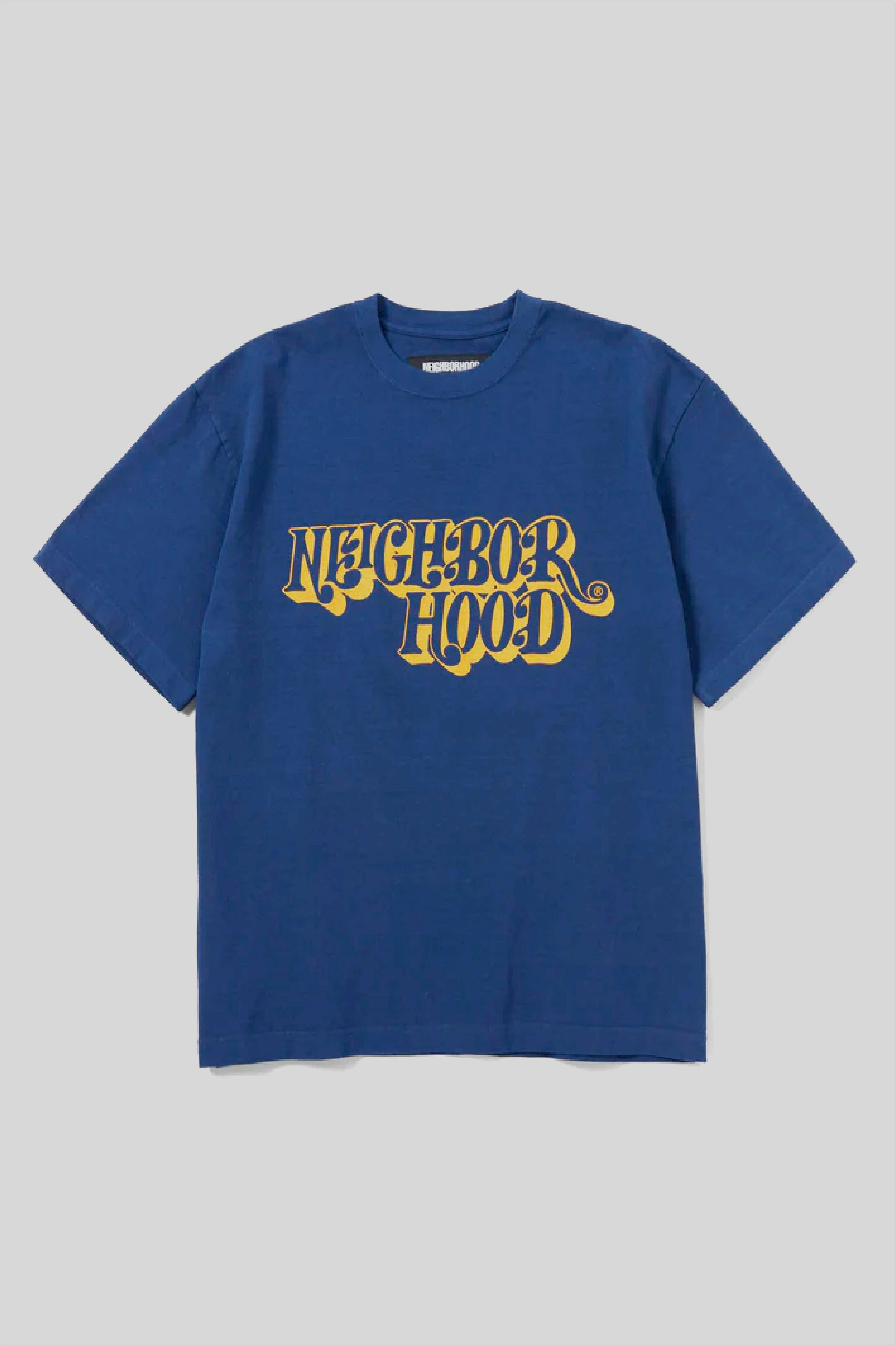 Selectshop FRAME -NEIGHBORHOOD 硫黄染めクルーネックSS Tシャツ ドバイ