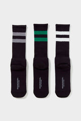 Selectshop FRAME - NEIGHBORHOOD Classic 3Pac Long Socks All-Accessories Concept Store Dubai