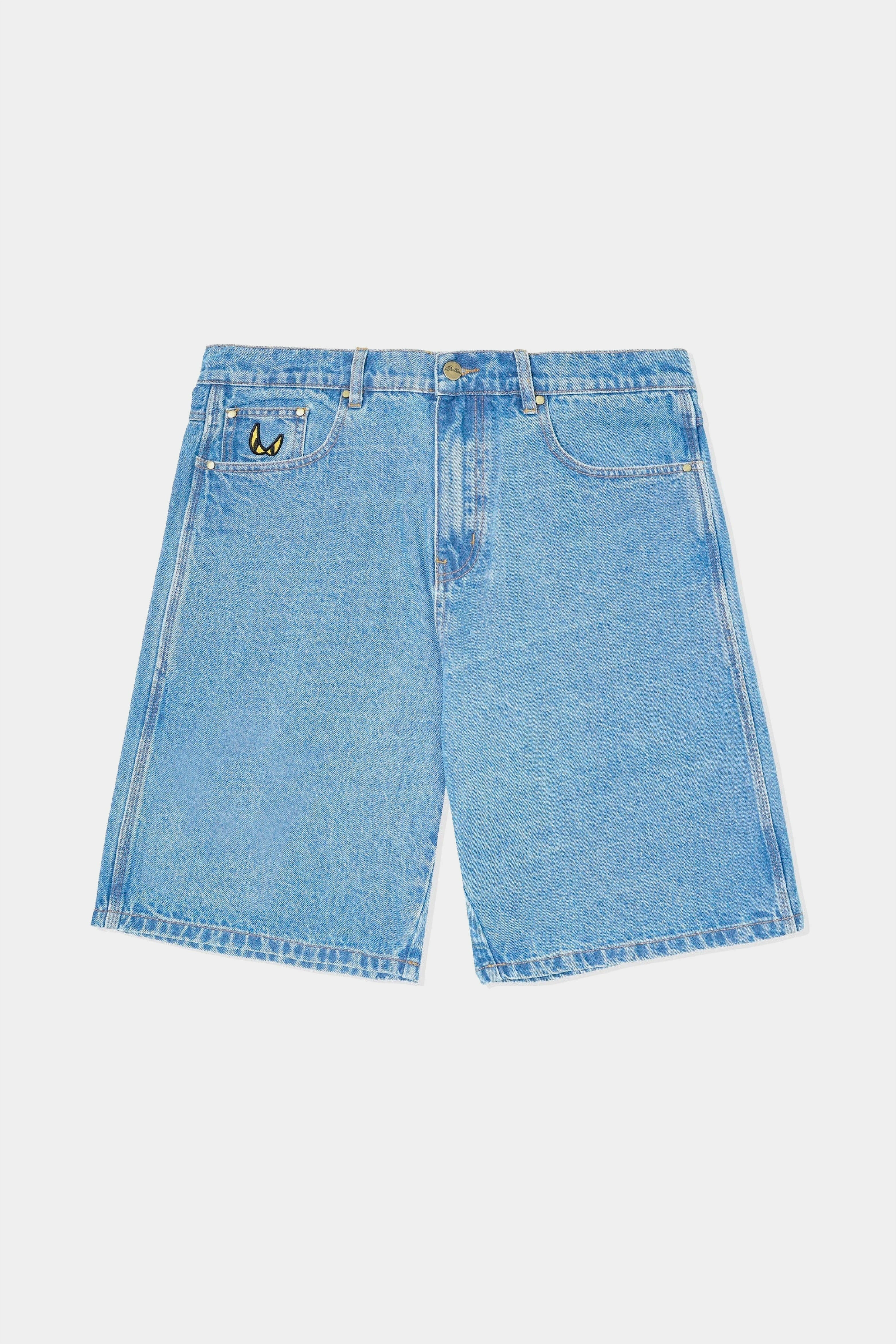 Selectshop FRAME - BUTTER GOODS Spinner Denim Shorts Bottoms Dubai