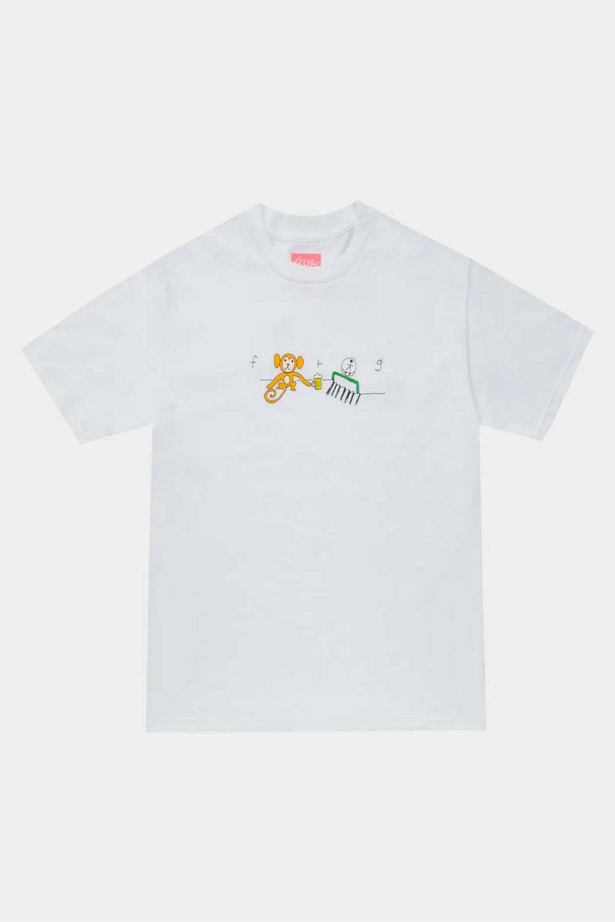 Selectshop FRAME - FROG SKATEBOARDS Monkey Logo T-Shirt T-Shirts Dubai