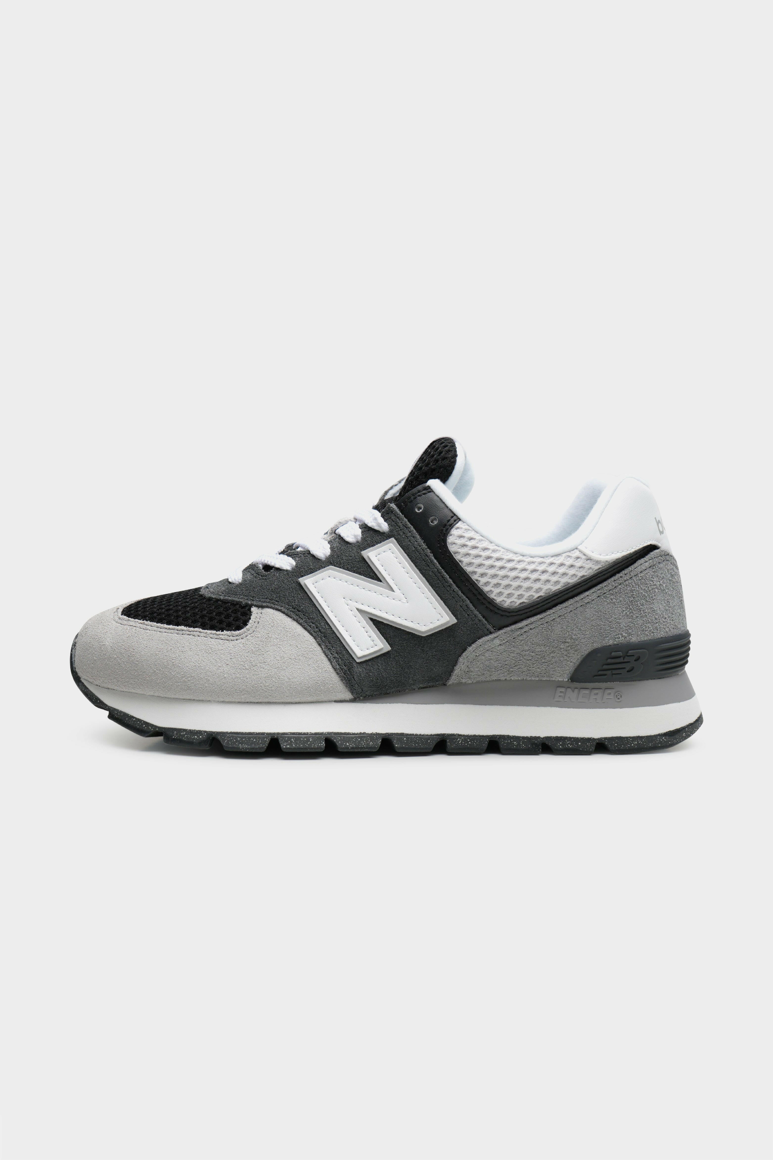 Selectshop FRAME -NEW BALANCE ML574D2B "Black Denim" Footwear Concept Store Dubai