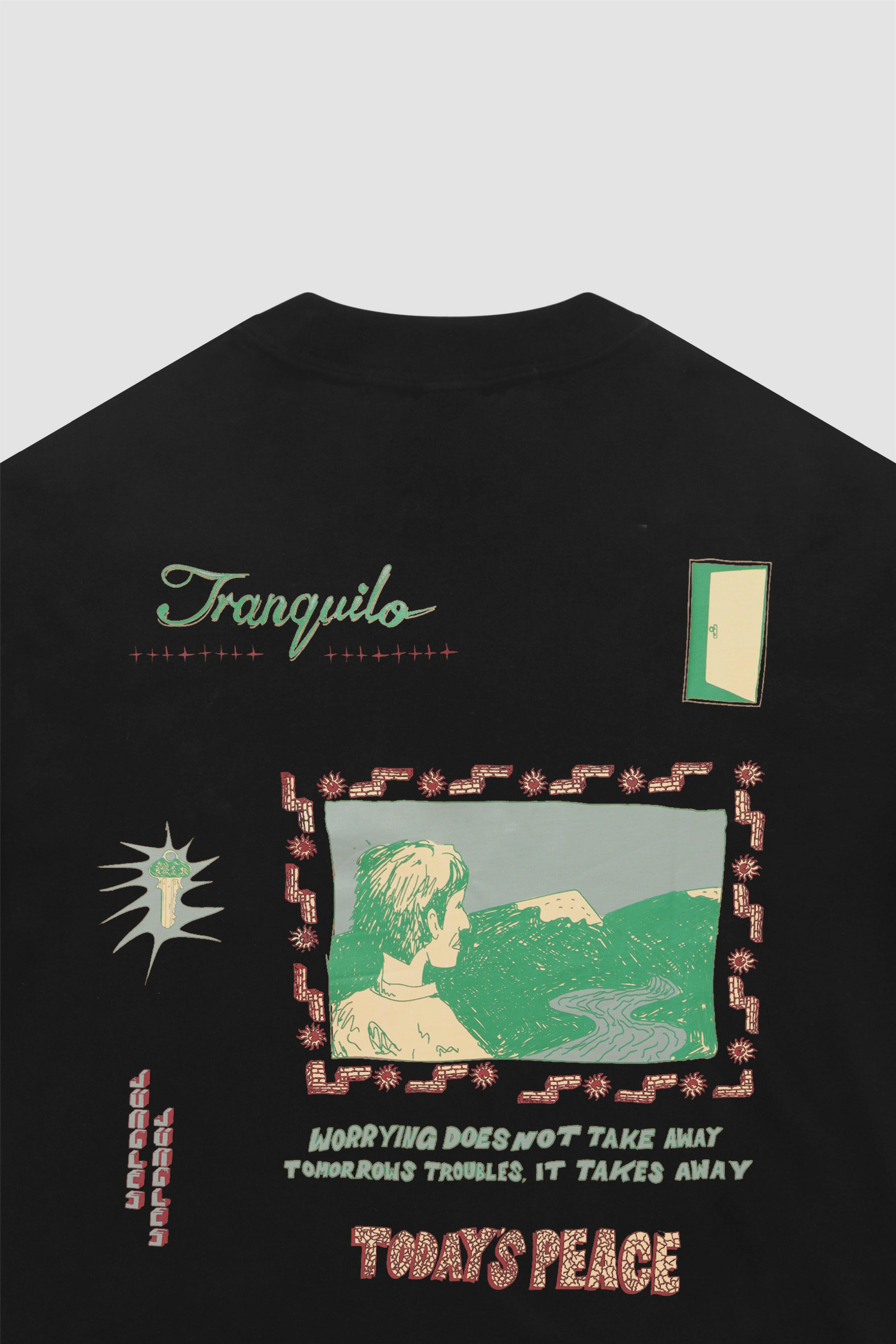 Selectshop FRAME -JUNGLES JUNGLES Tranquilo Tシャツ コンセプトストア ドバイ