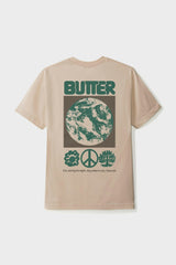 Selectshop FRAME -BUTTER GOODS Peace On Earth Tシャツ コンセプトストア ドバイ