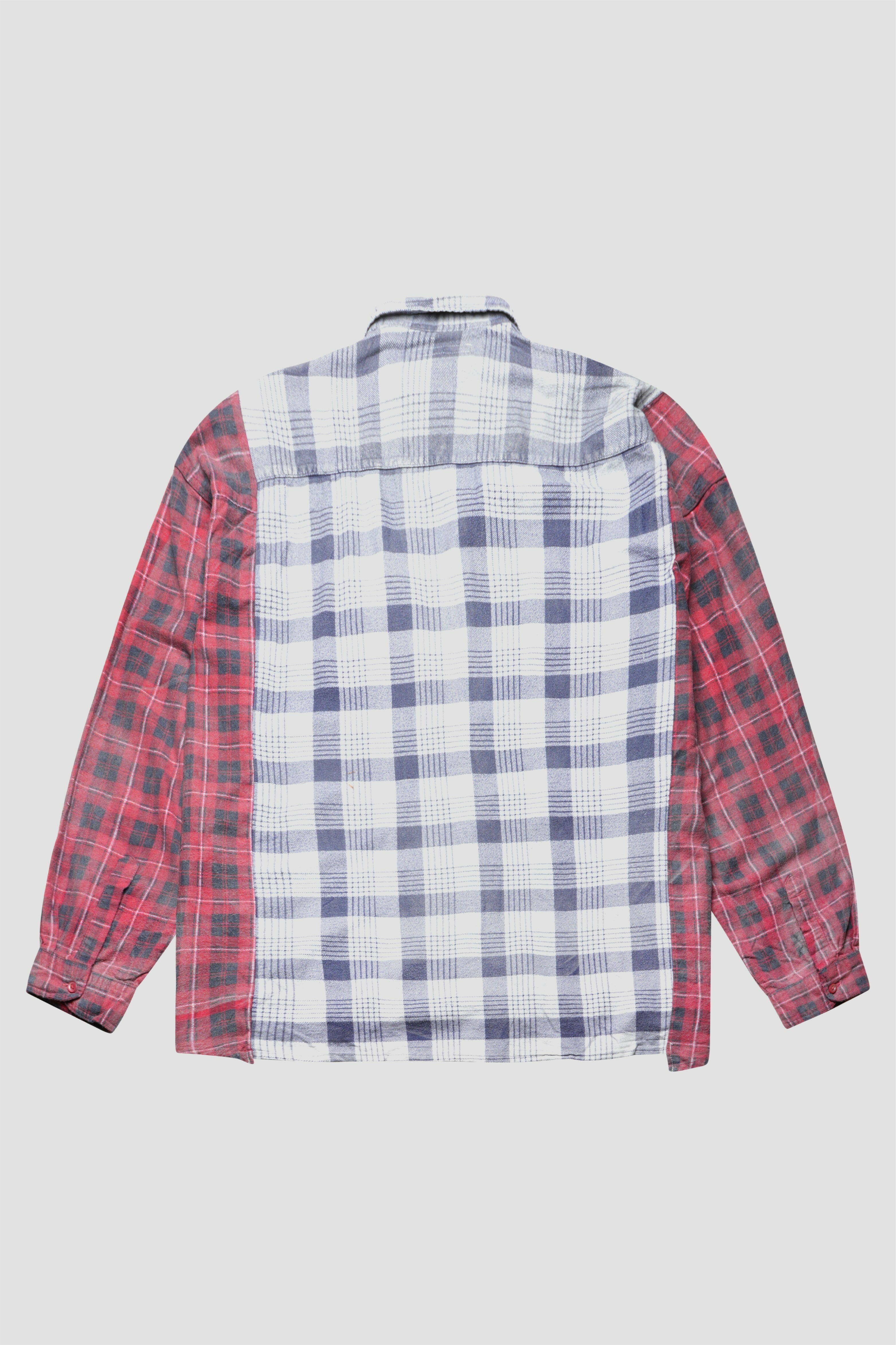 Selectshop FRAME - NEEDLES Reflection Ribbon Wide Flannel Shirt - (B) Shirts Concept Store Dubai