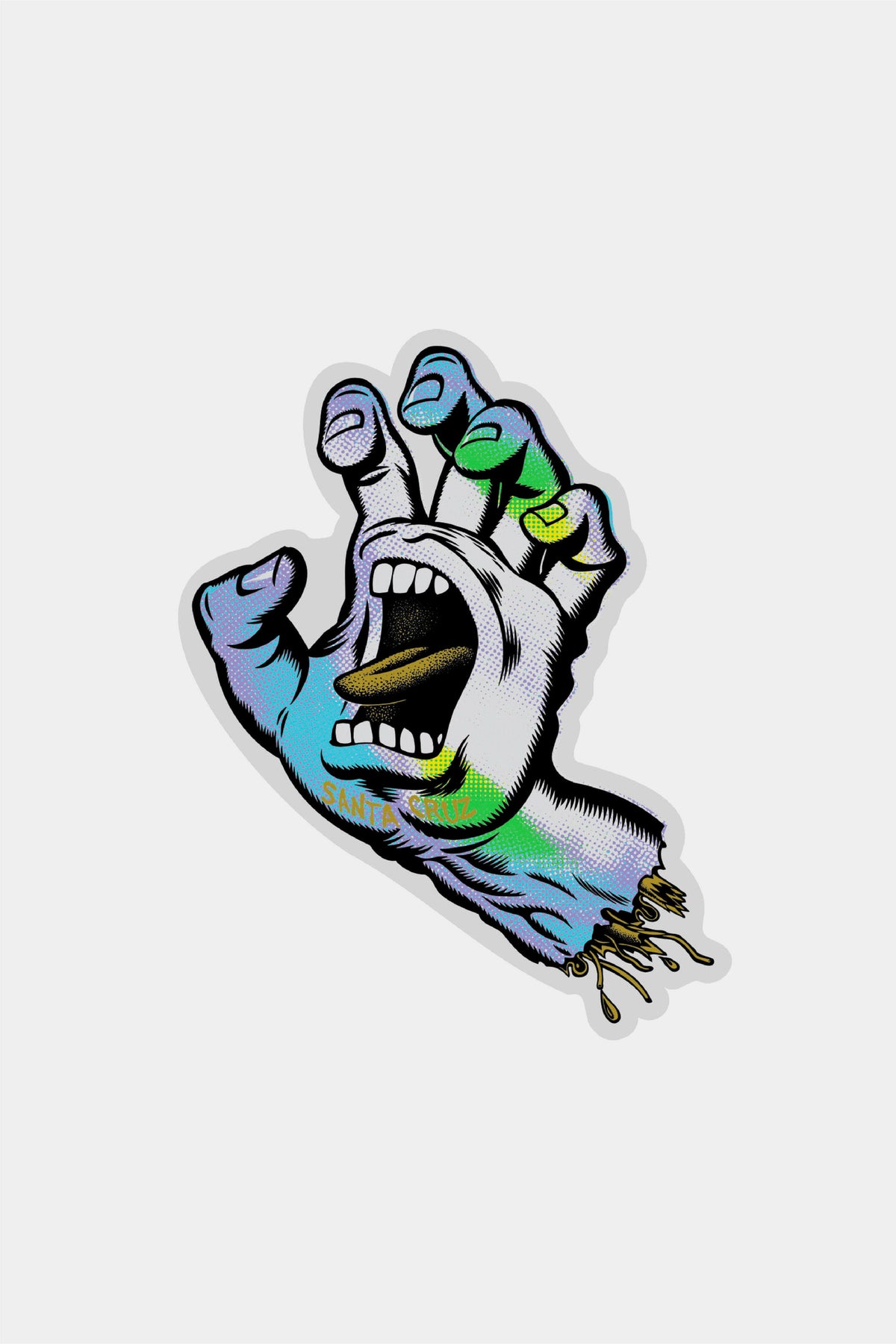 Selectshop FRAME -SANTA CRUZ Holo Screaming Hand Clear Mylar Sticker オールアクセサリー コンセプトストア ドバイ