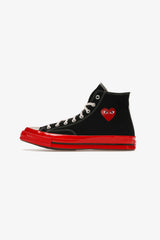 Selectshop FRAME - COMME DES GARCONS PLAY Converse Red Sole Chuck 70 High Top Footwear Dubai