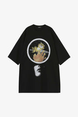 Selectshop FRAME - UNDERCOVER Life In the Cosmos Oversized T-Shirt T-Shirt Dubai