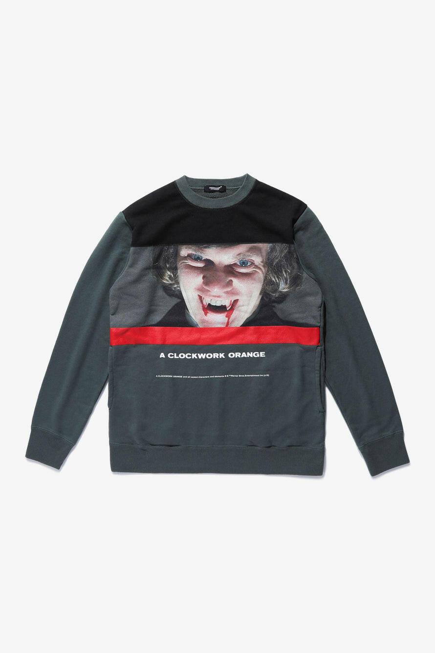 Selectshop FRAME -UNDERCOVER クロックワークオレンジプリントスウェット スウェット ドバイ