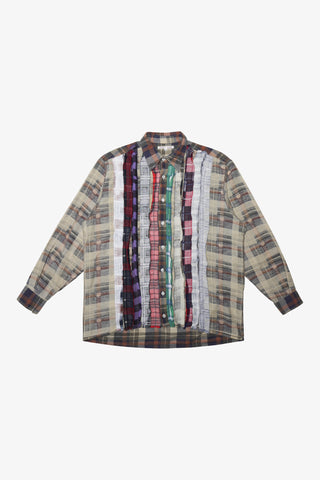 I.O. Ribbon Flannel Shirt "Large"