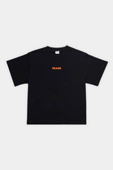 Orange English Logo Tee-FRAME